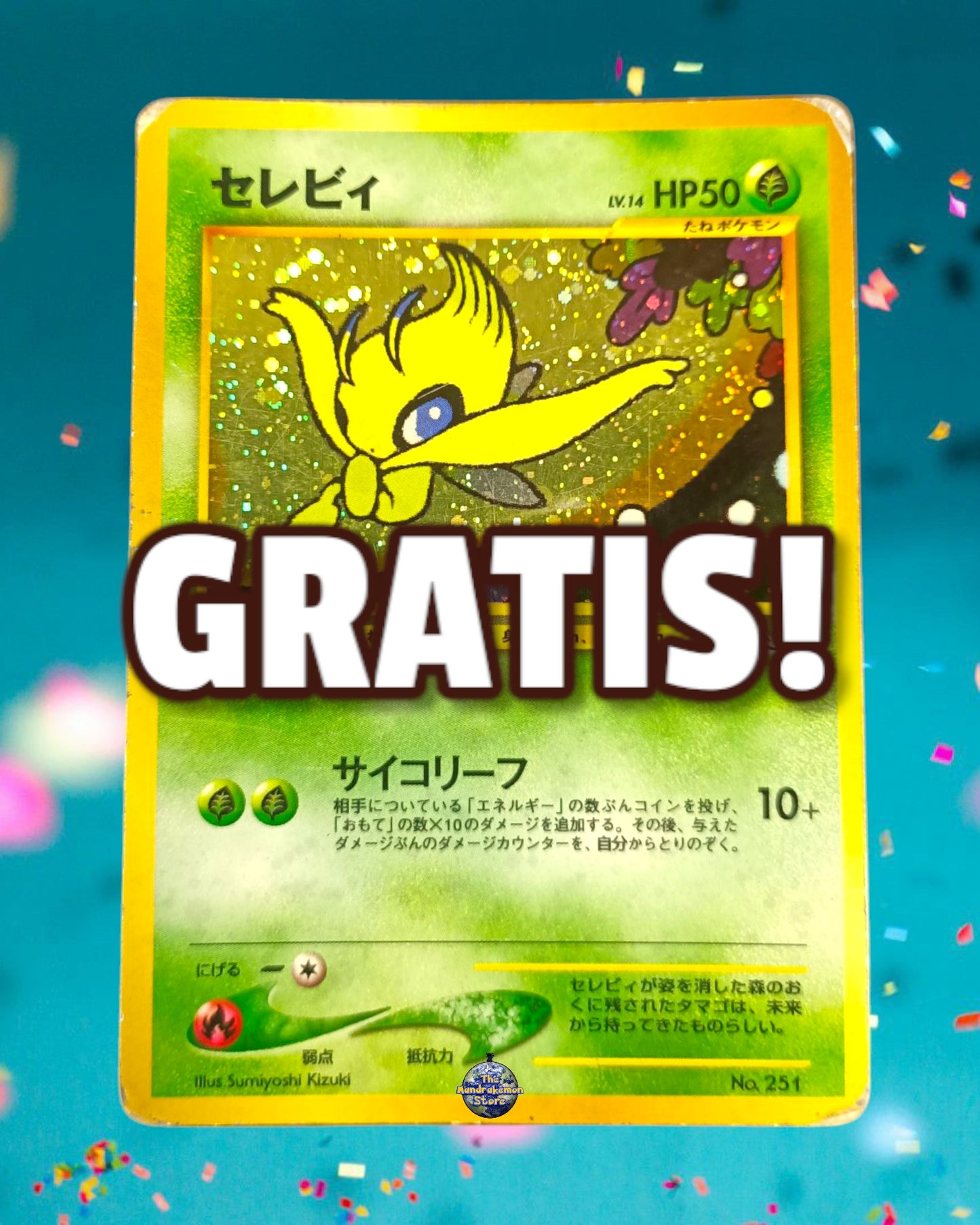 Celebi Holo Neo Revelation