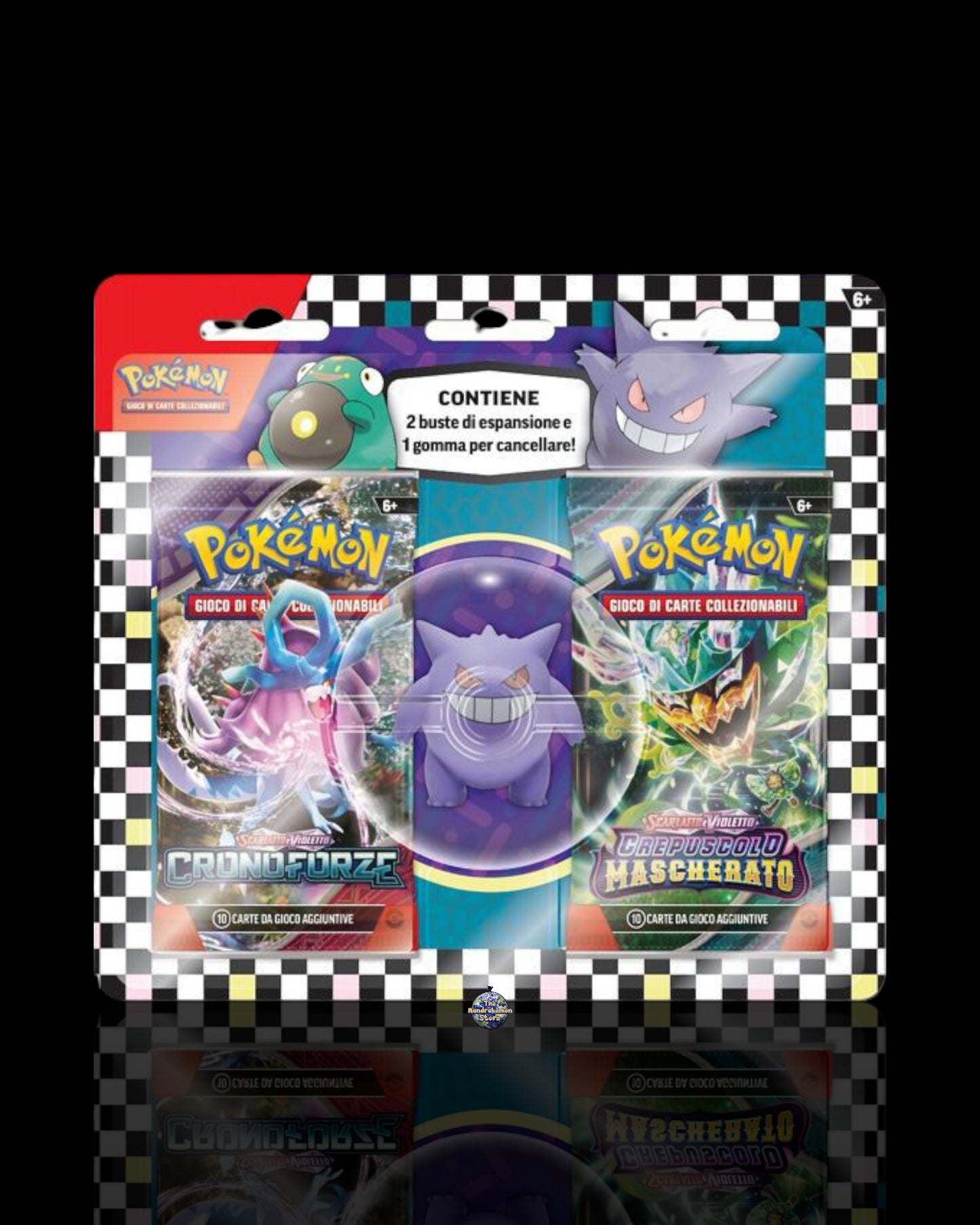 Blister Pokémon con 2 Buste e Gomma di Gengar