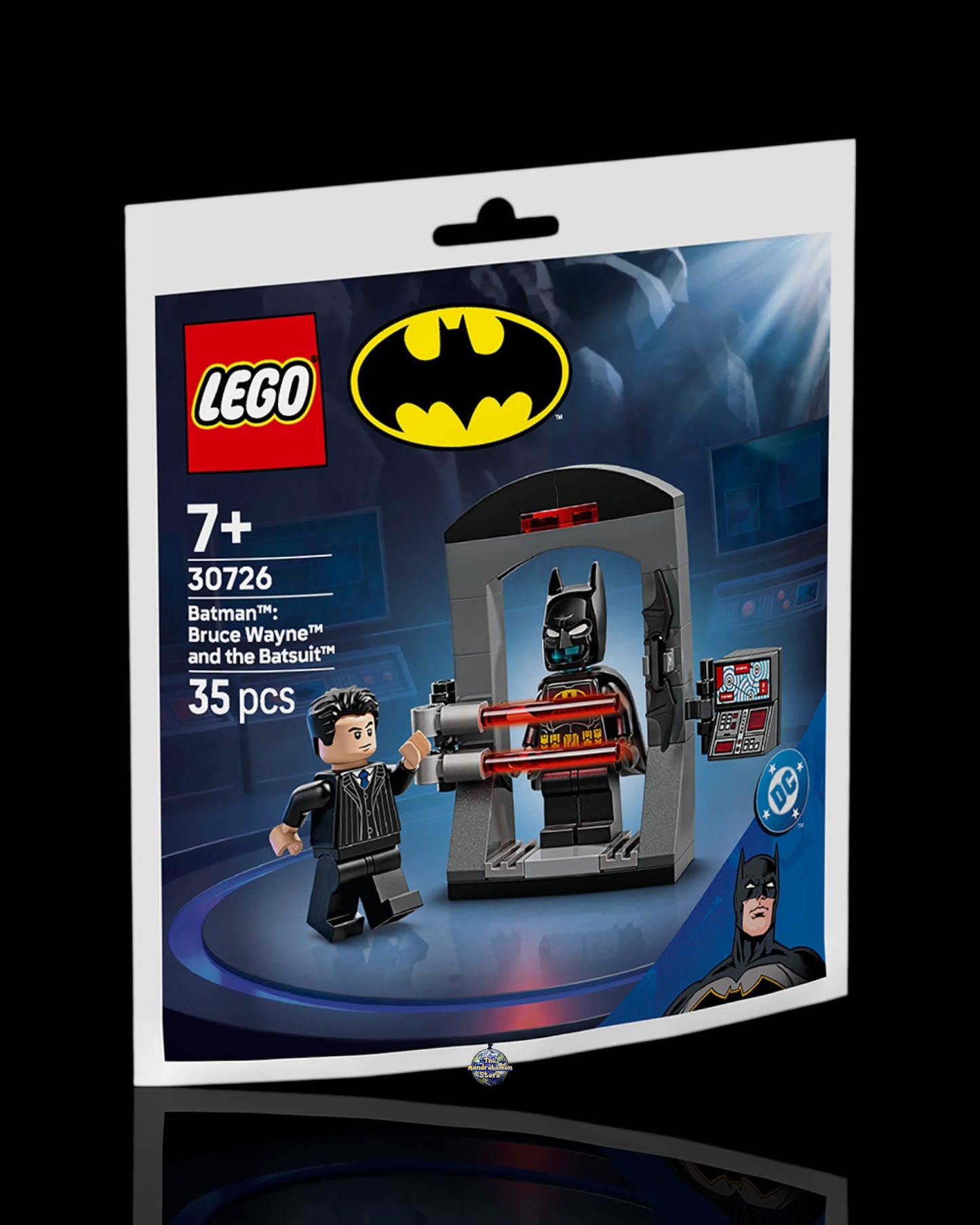 Lego Super Heroes DC - Batman Bruce Wayne e la Bat-tuta Polybag 30726