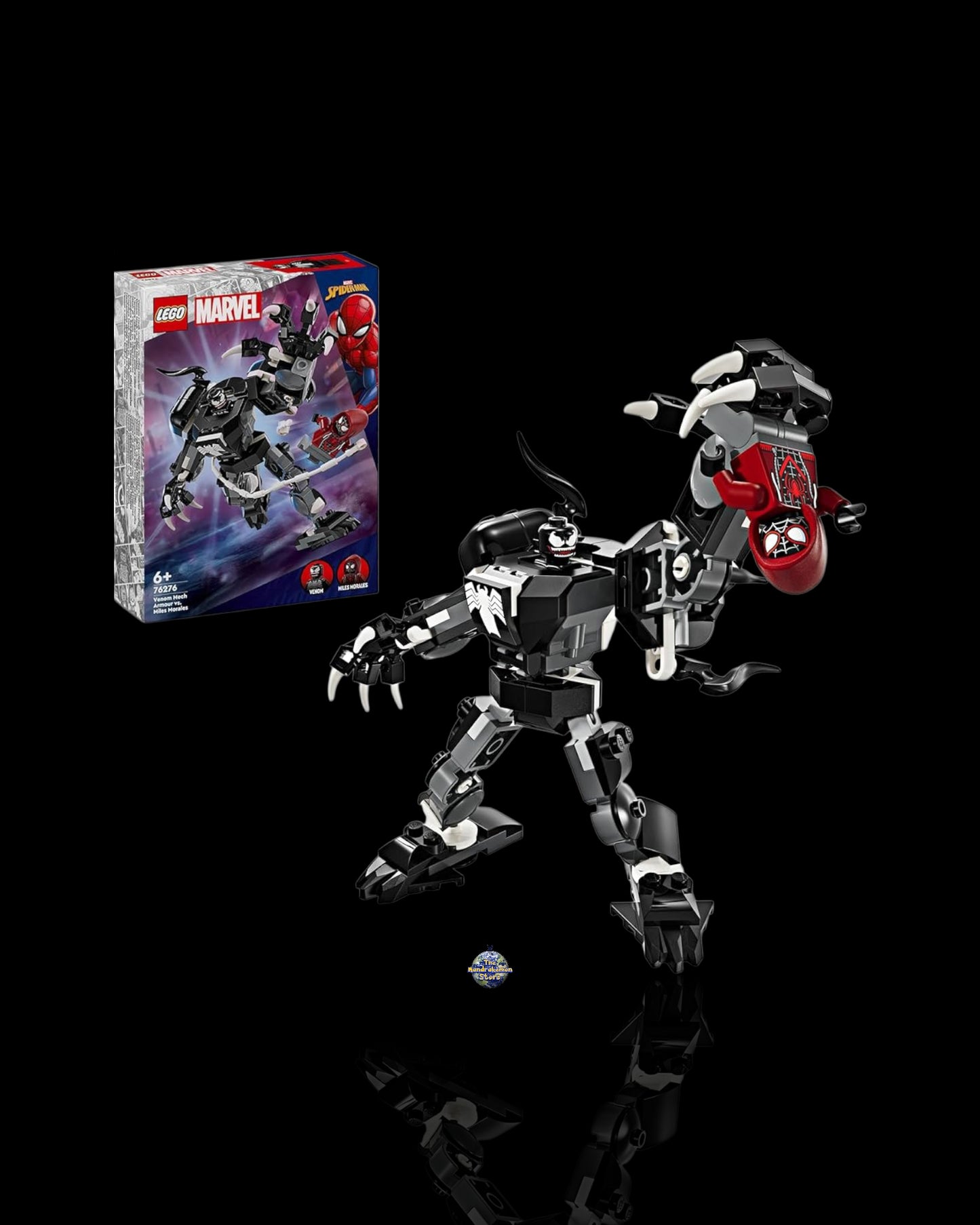 Lego Marvel Mech di Venom vs. Miles Morales 76276