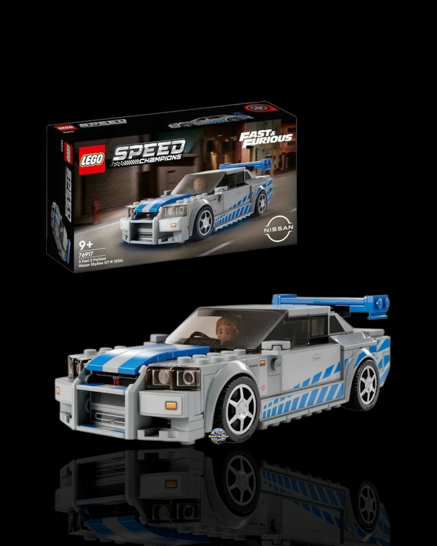 Lego 2 Fast 2 Furious Nissan Skyline GT-R (R34) 76917