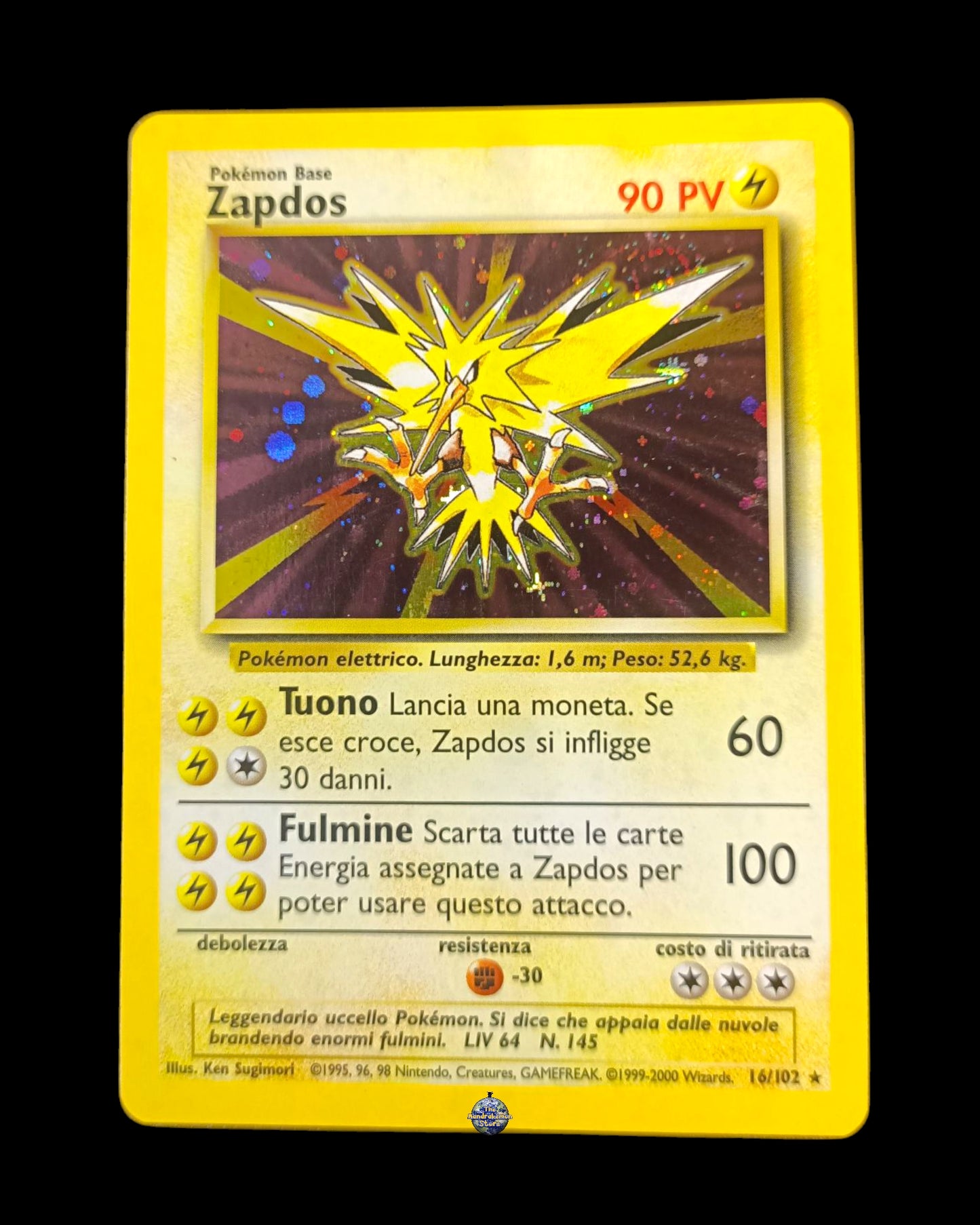 Zapdos Holo Set Base