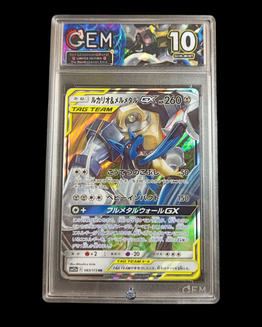 Lucario e Melmetal Gx Tag Team GEM 10