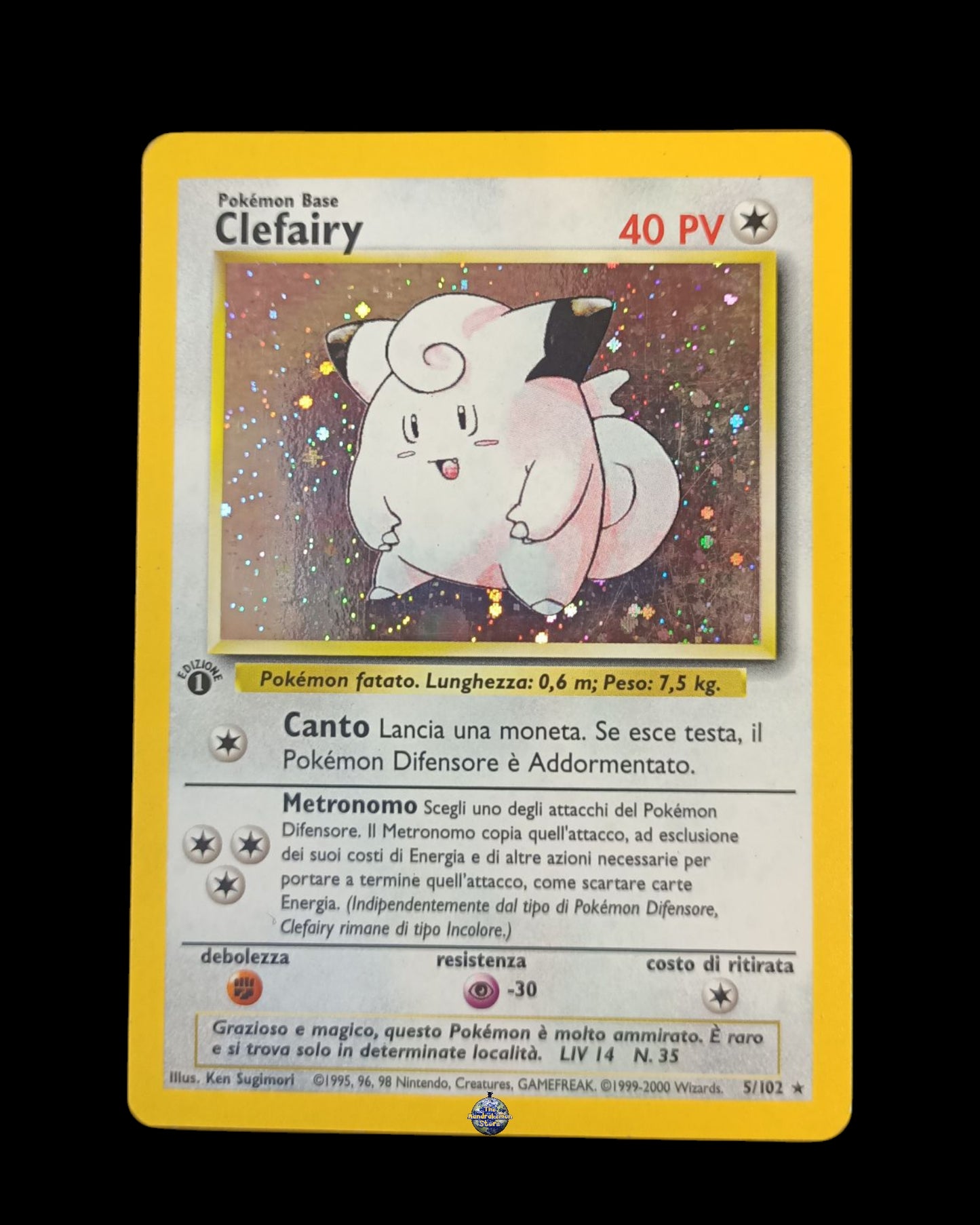 Clefairy Holo Set Base 1ª edizione