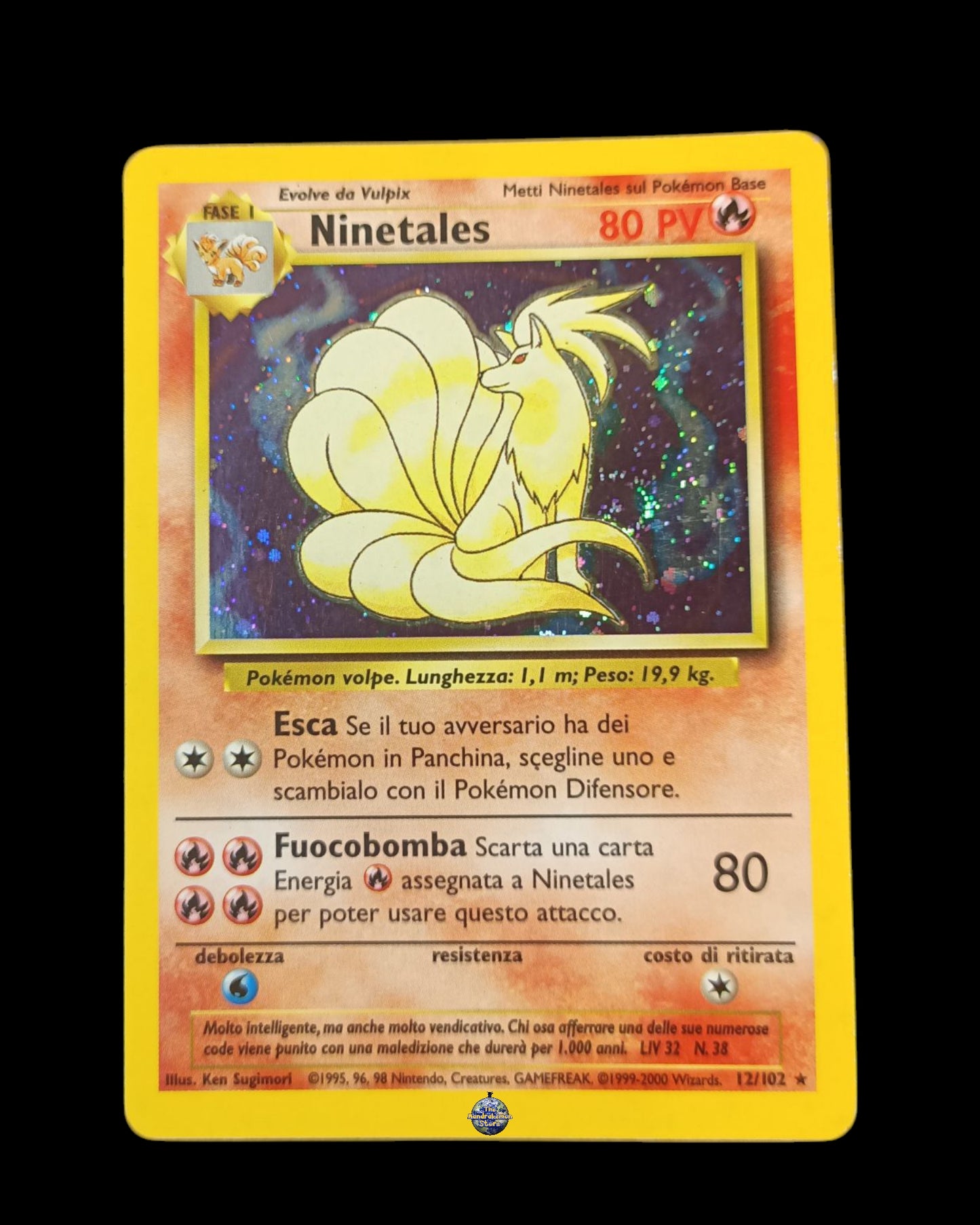 Ninetales Holo Set Base