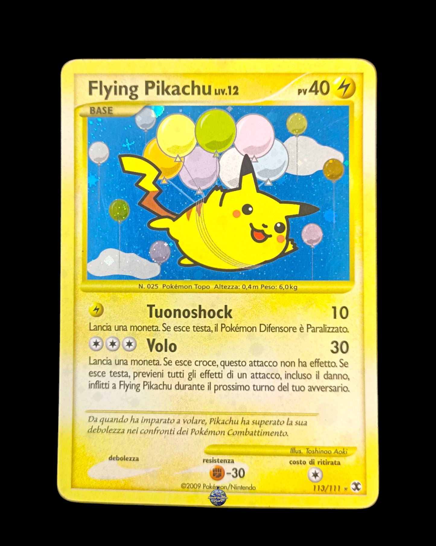 Flying Pikachu Holo Fuoriserie
