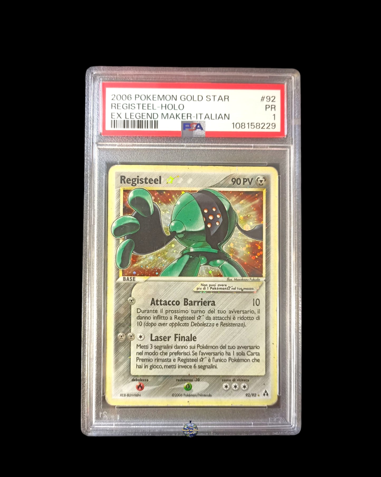 Registeel Goldstar PSA 1