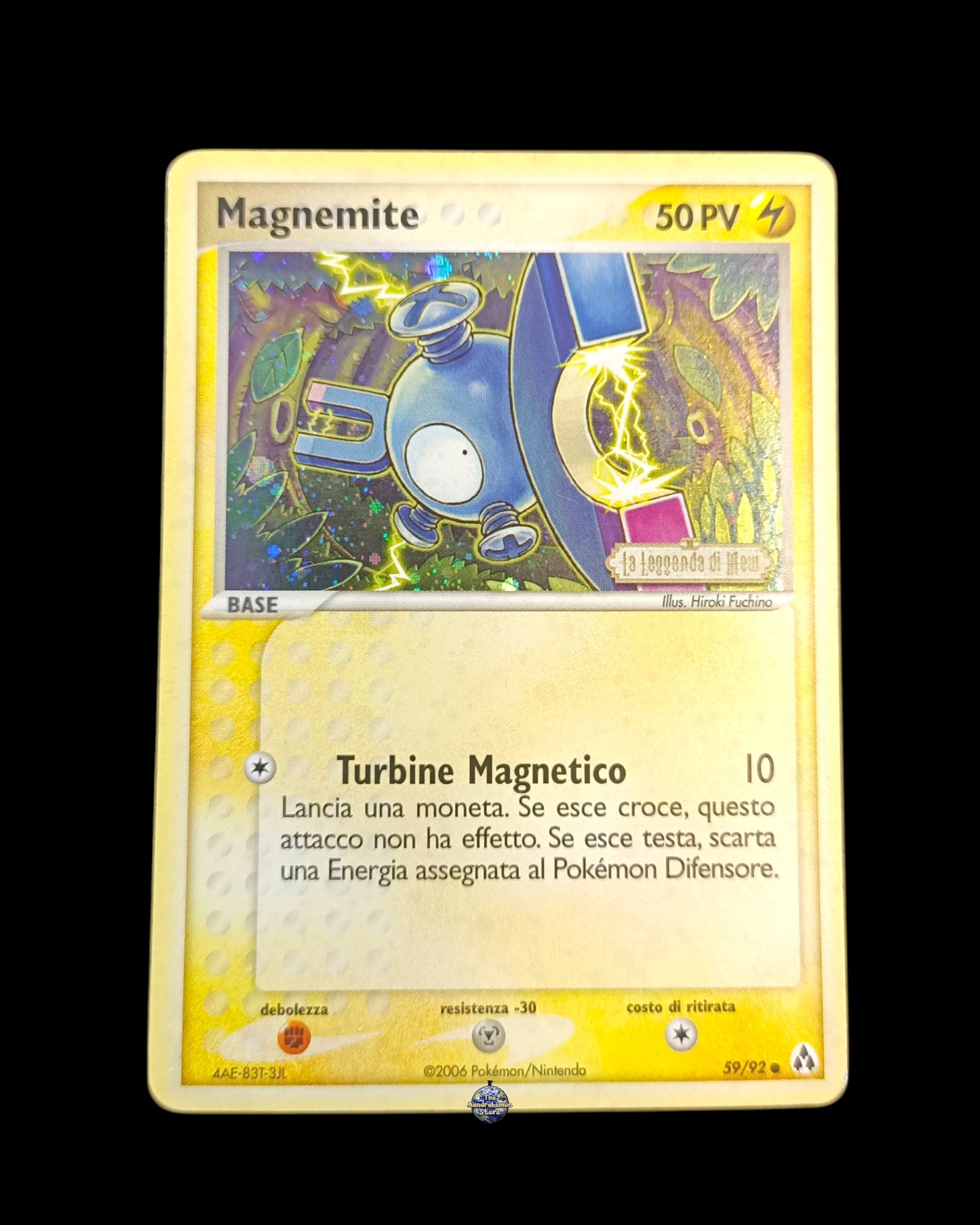 Magnemite Holo Stamped Ex La Leggenda di Mew