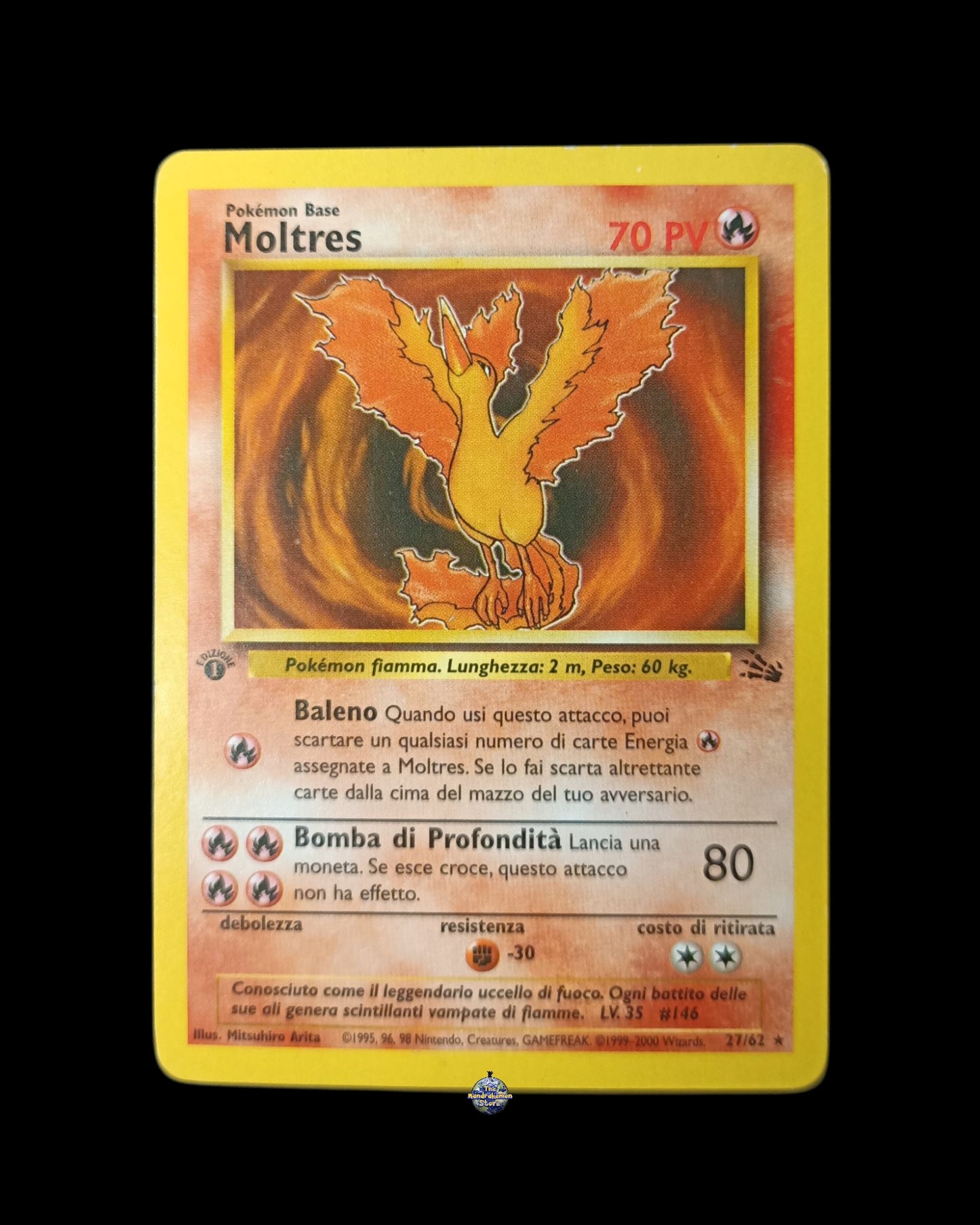 Moltres Fossil 1ª edizione