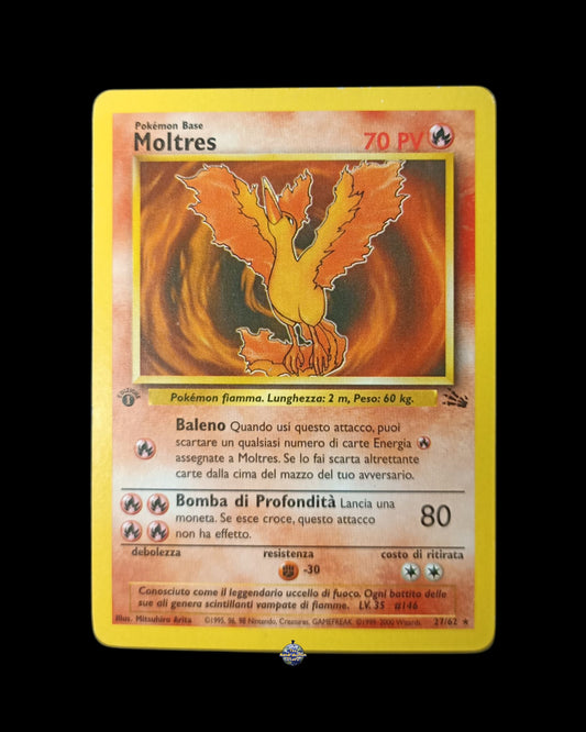 Moltres Fossil 1ª edizione