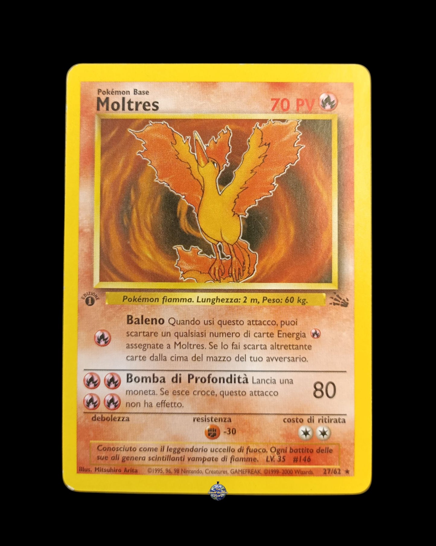 Moltres Fossil 1ª edizione