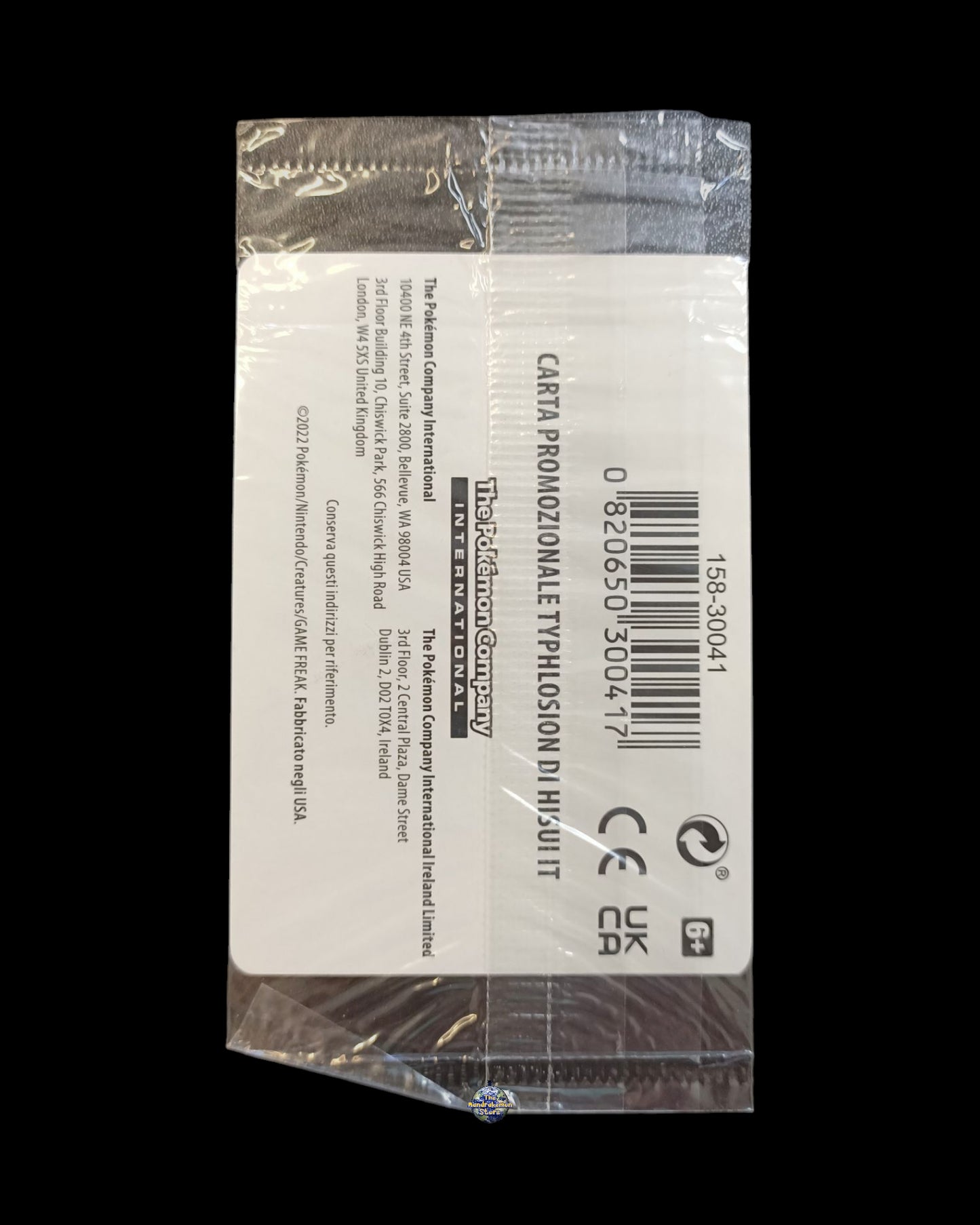 Typhlosion di Hisui Astri Lucenti Promo Sealed