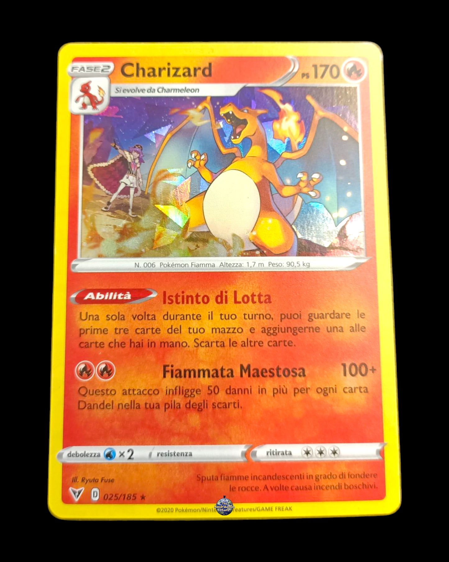 Charizard Holo Cracked Ice