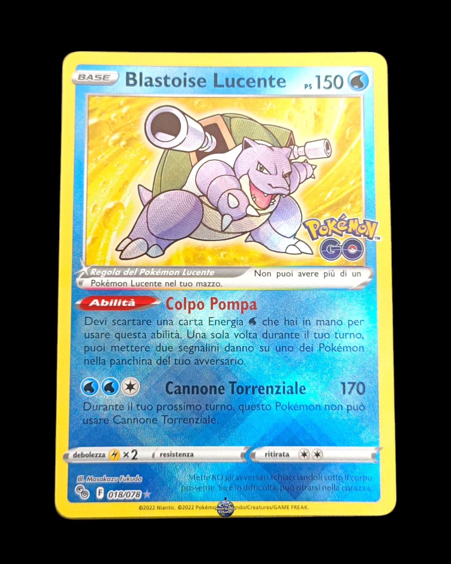 Blastoise Lucente