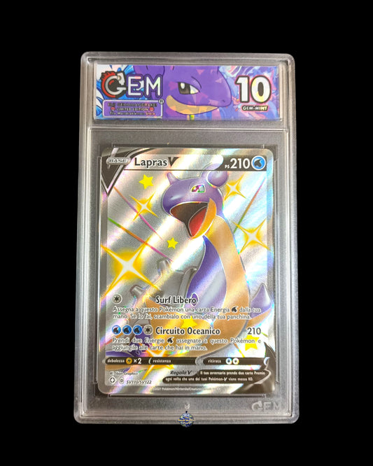 Lapras V Ultrashiny GEM 10