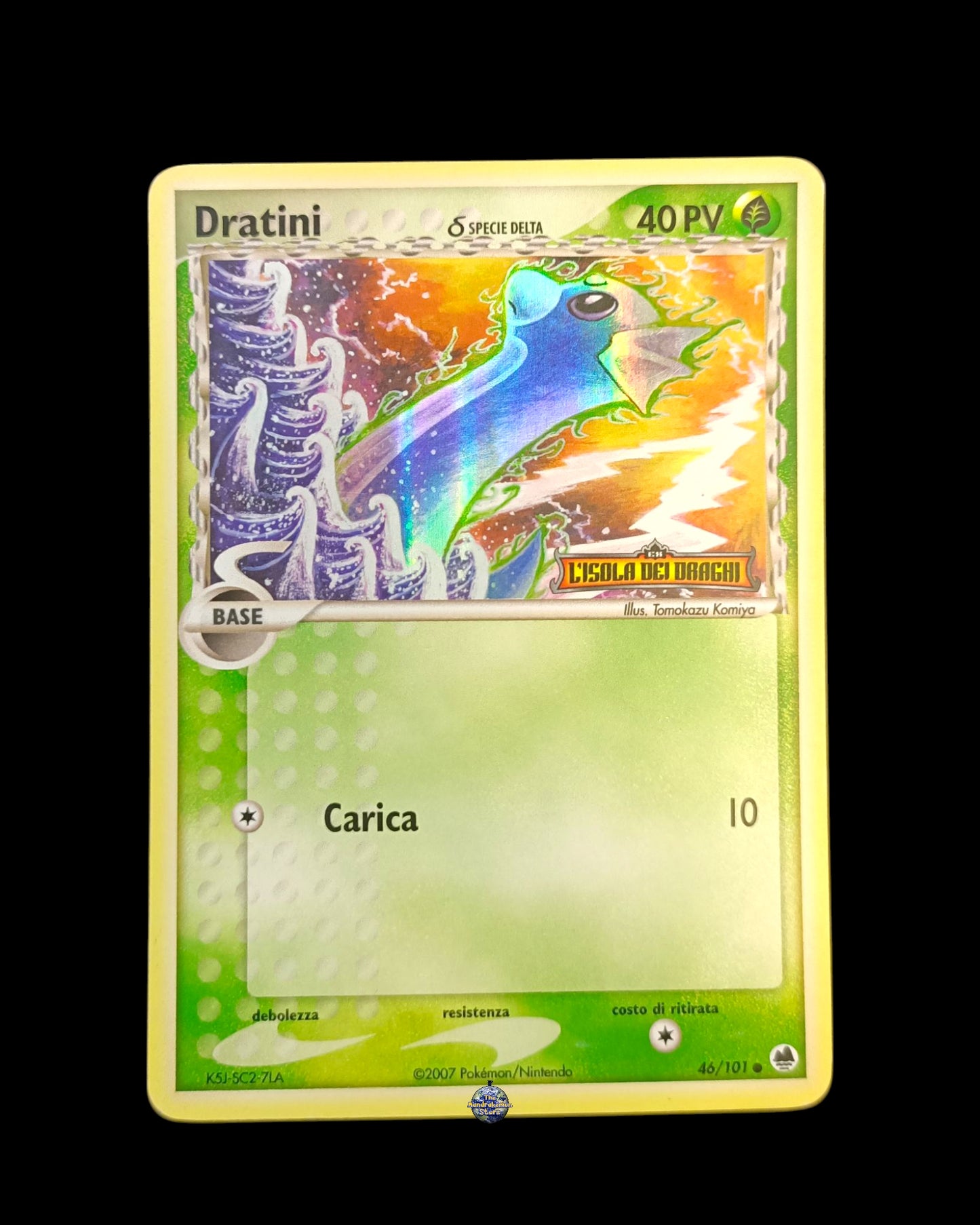 Dratini Holo Stamped Ex L'isola dei Draghi