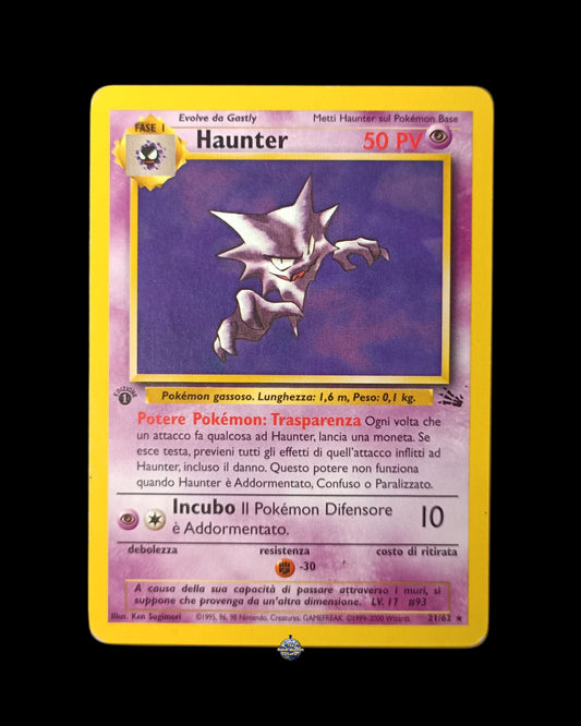 Haunter Fossil 1ª edizione