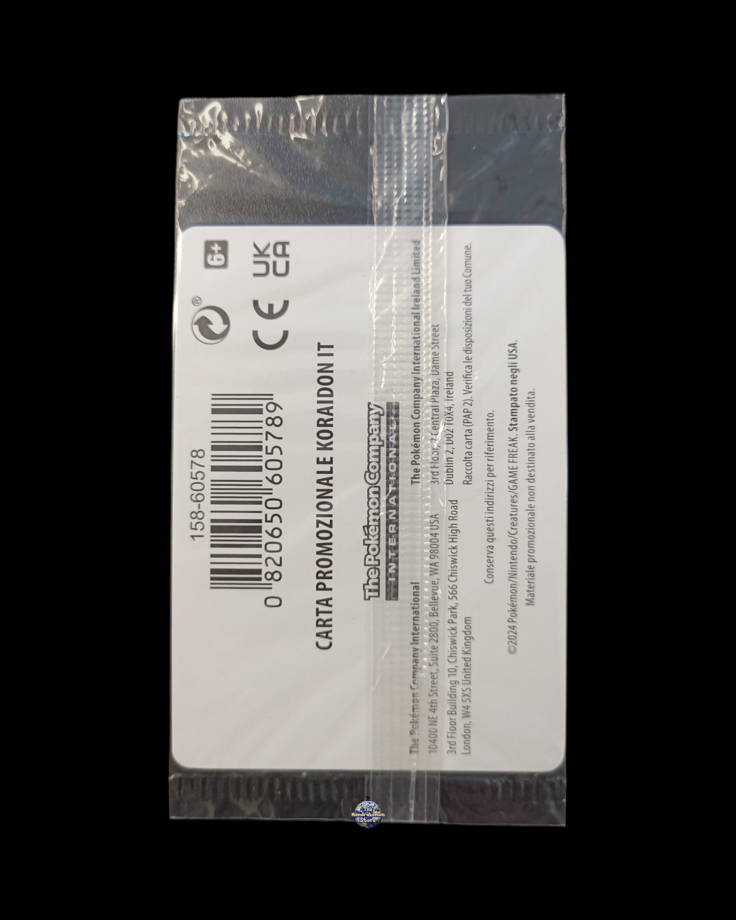 Koraidon Stamped Cronoforze Promo Sealed