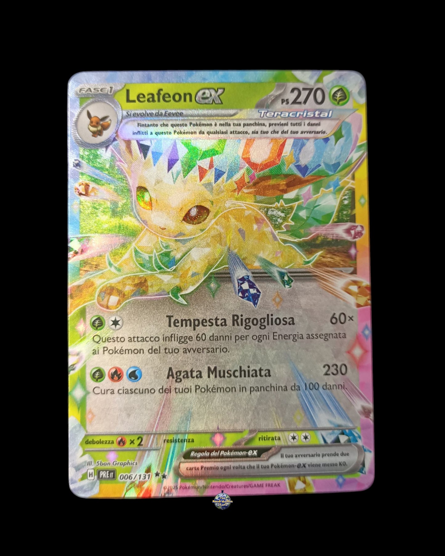 Leafeon Ex Teracristal