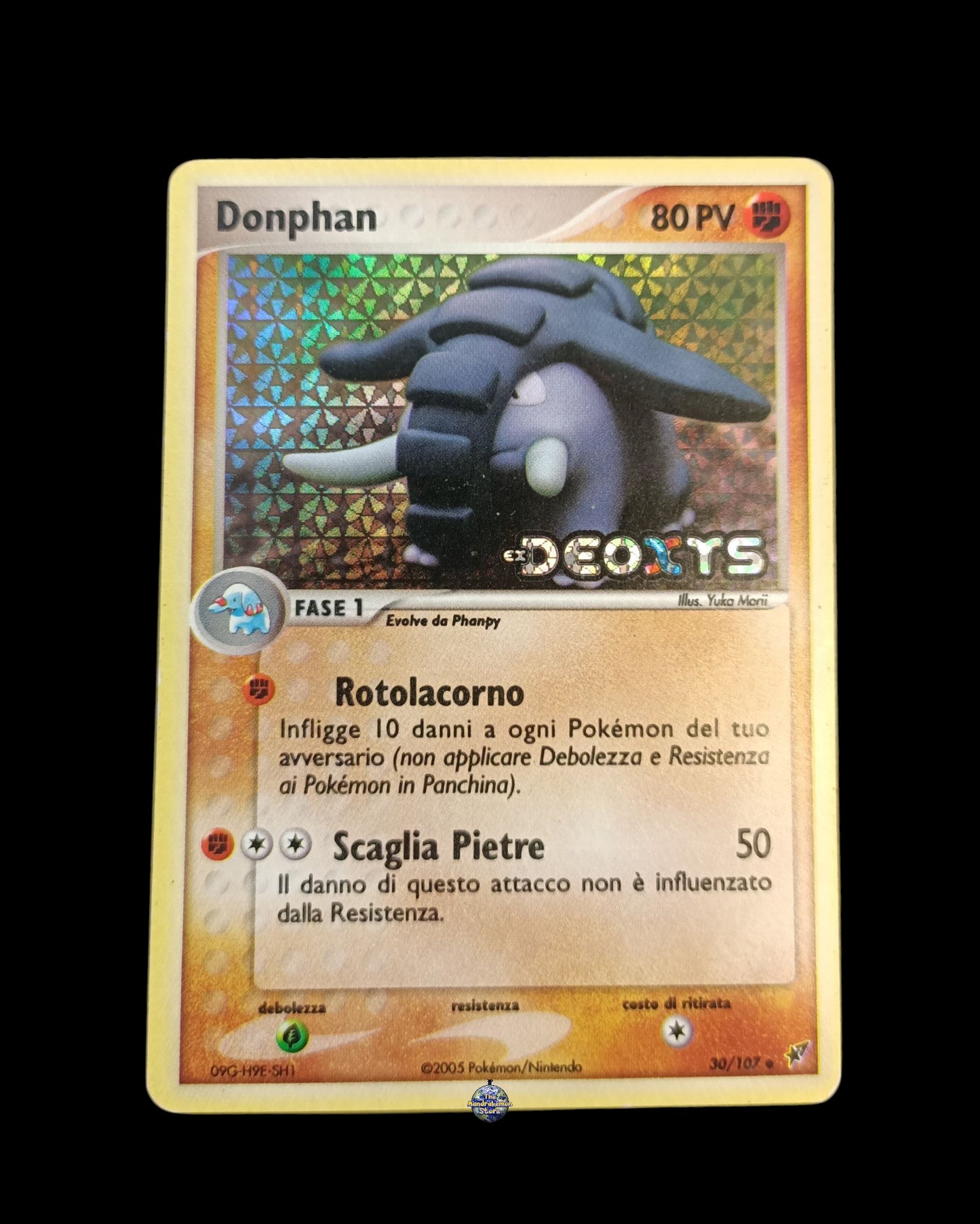 Donphan Holo Stamped Ex Deoxys