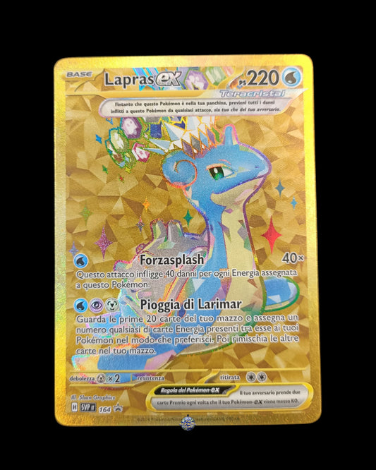 Lapras Ex Gold Promo