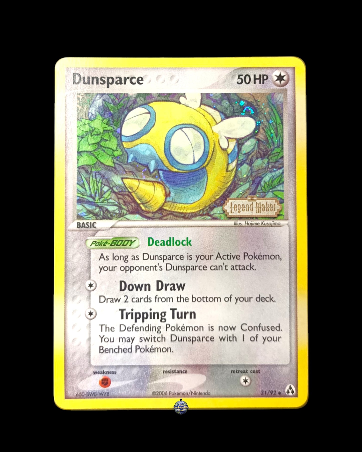 Dunsparce Holo Stamped Ex Legend Maker