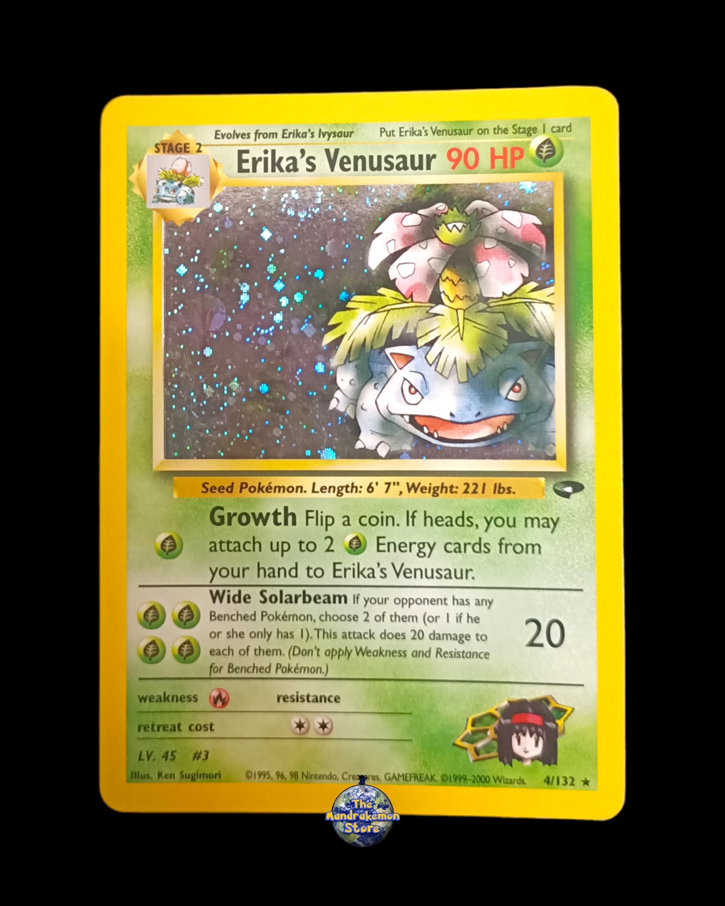 Erika's Venusaur Holo Gym Challenge