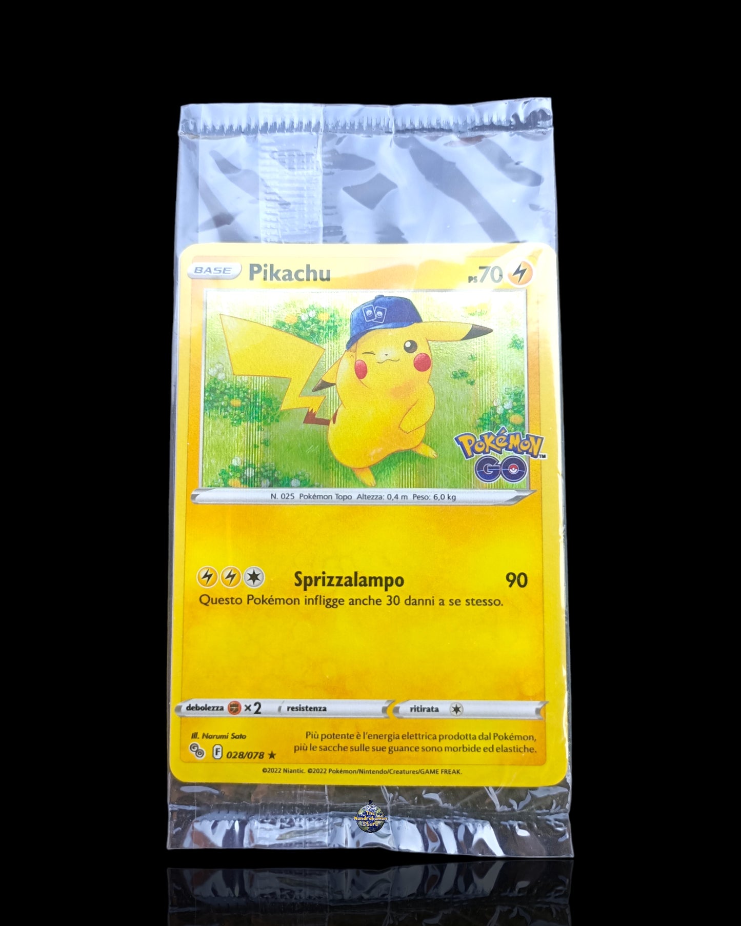 Pikachu Pokémon Go Game Stop Promo Sealed