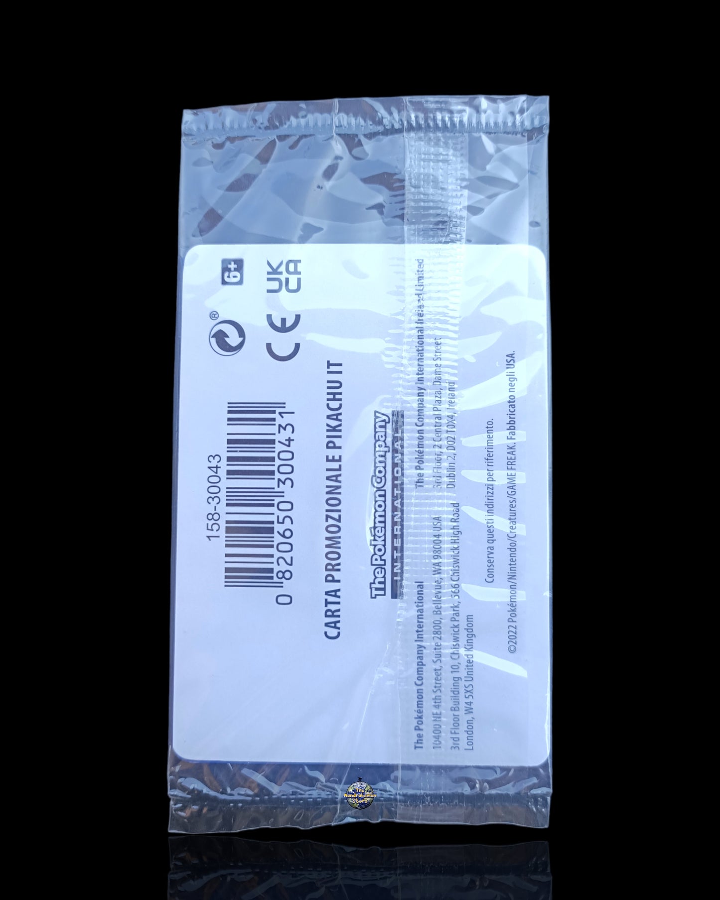 Pikachu Pokémon Go Game Stop Promo Sealed