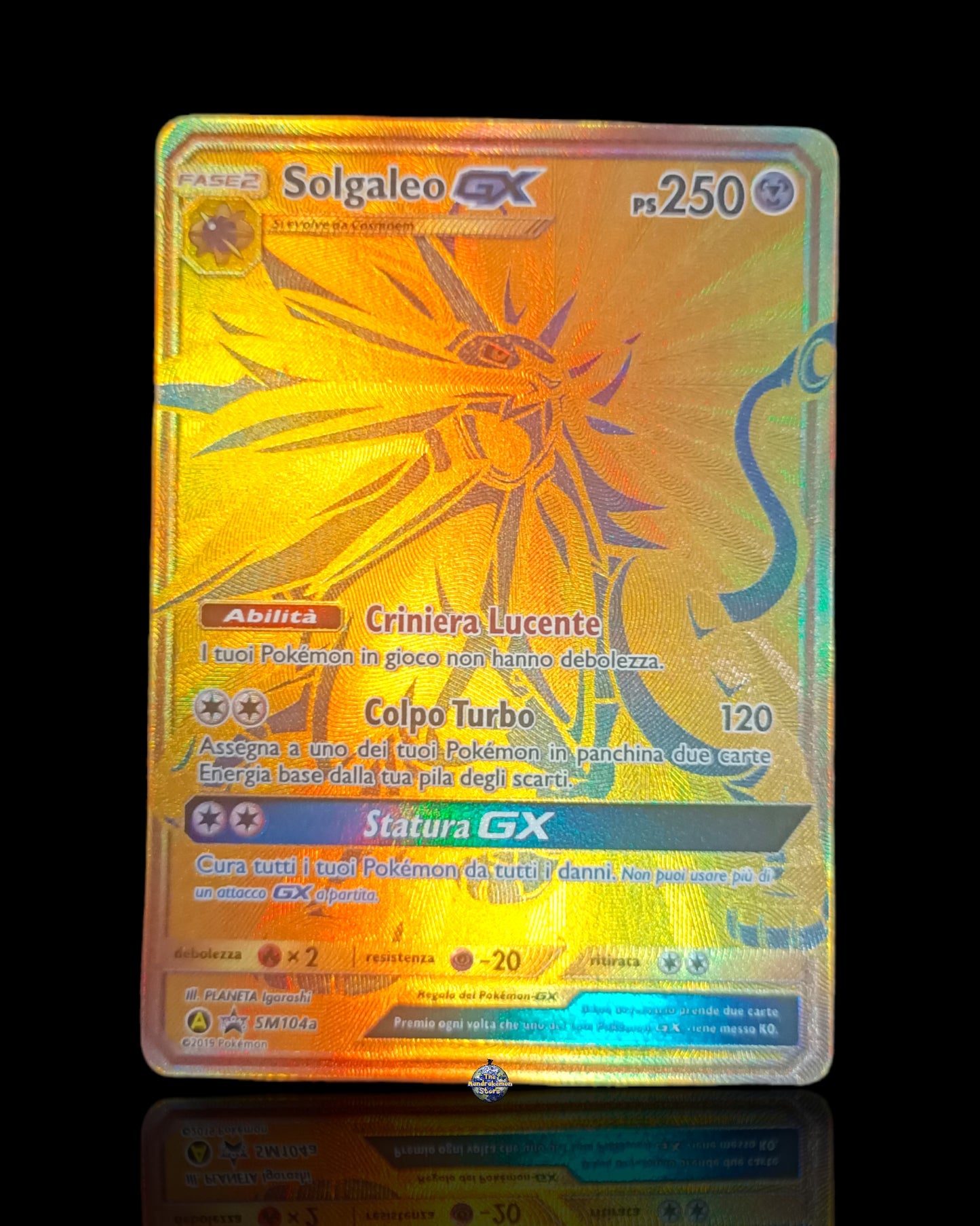 Solgaleo Gx Promo Gold