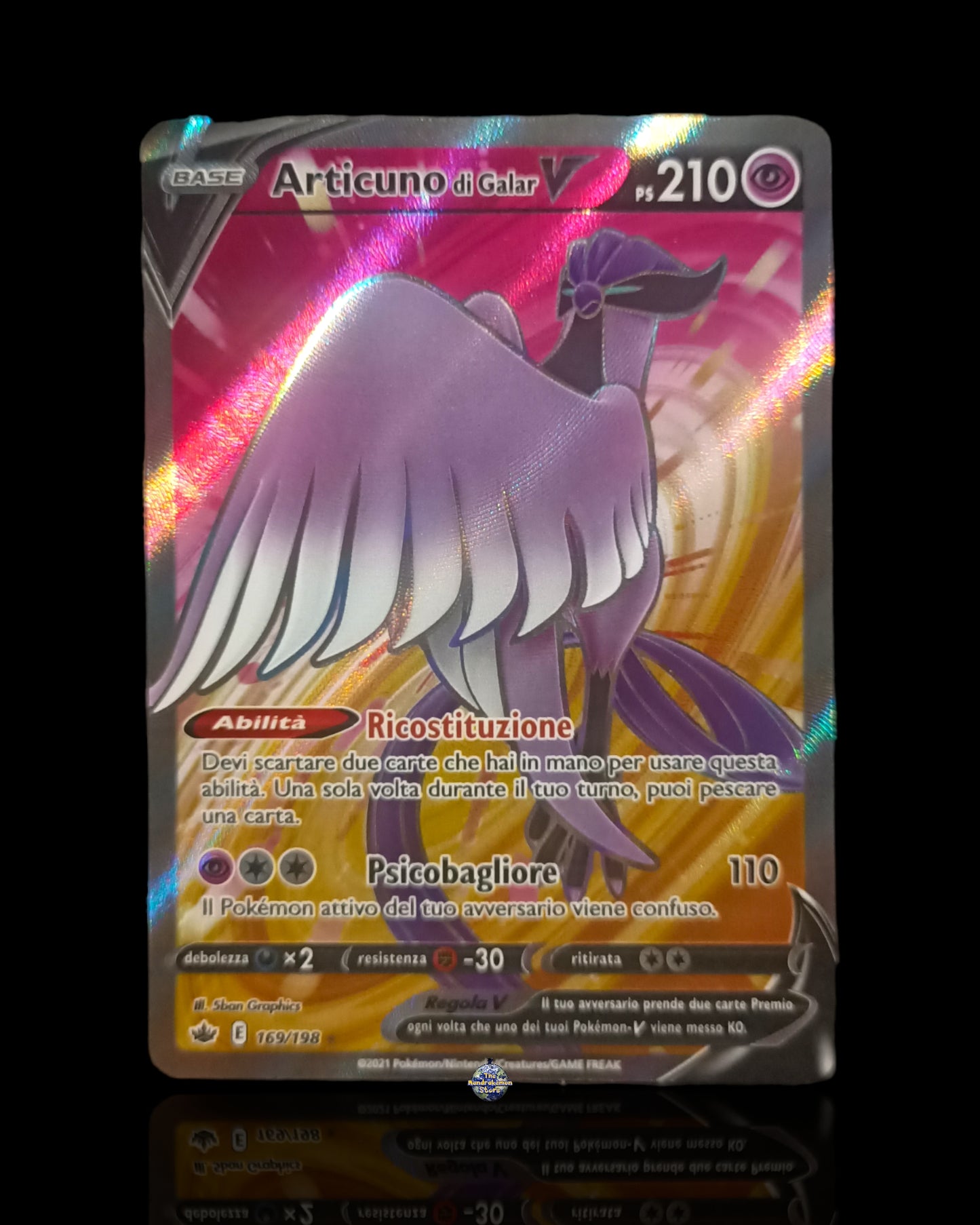 Articuno di Galar V Full Art