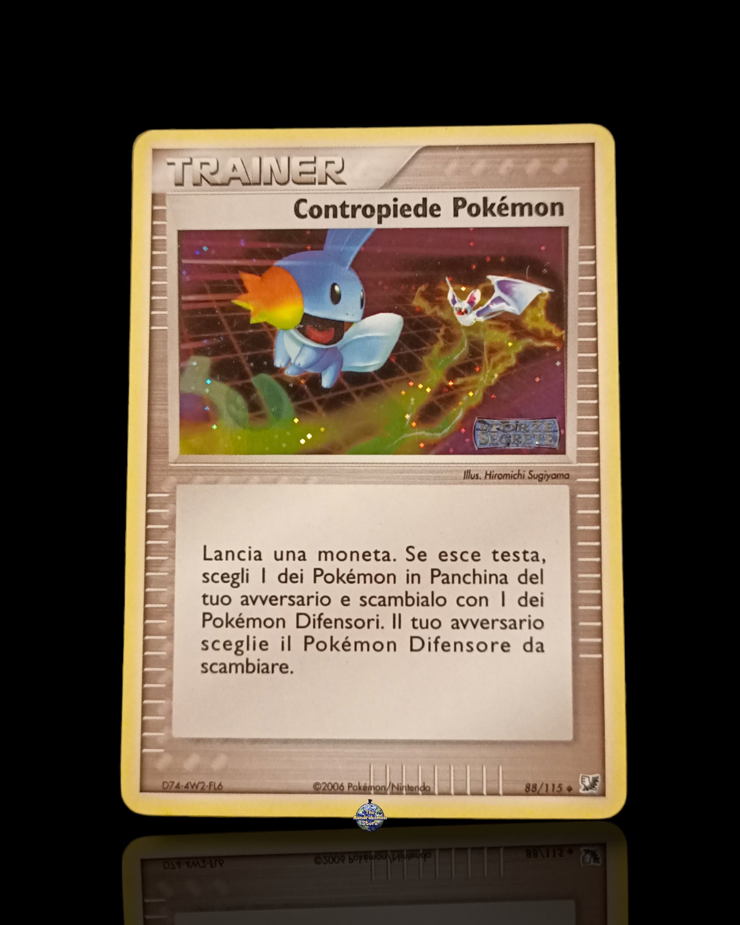 Contropiede Pokémon Holo Stamped Ex Forze Segrete
