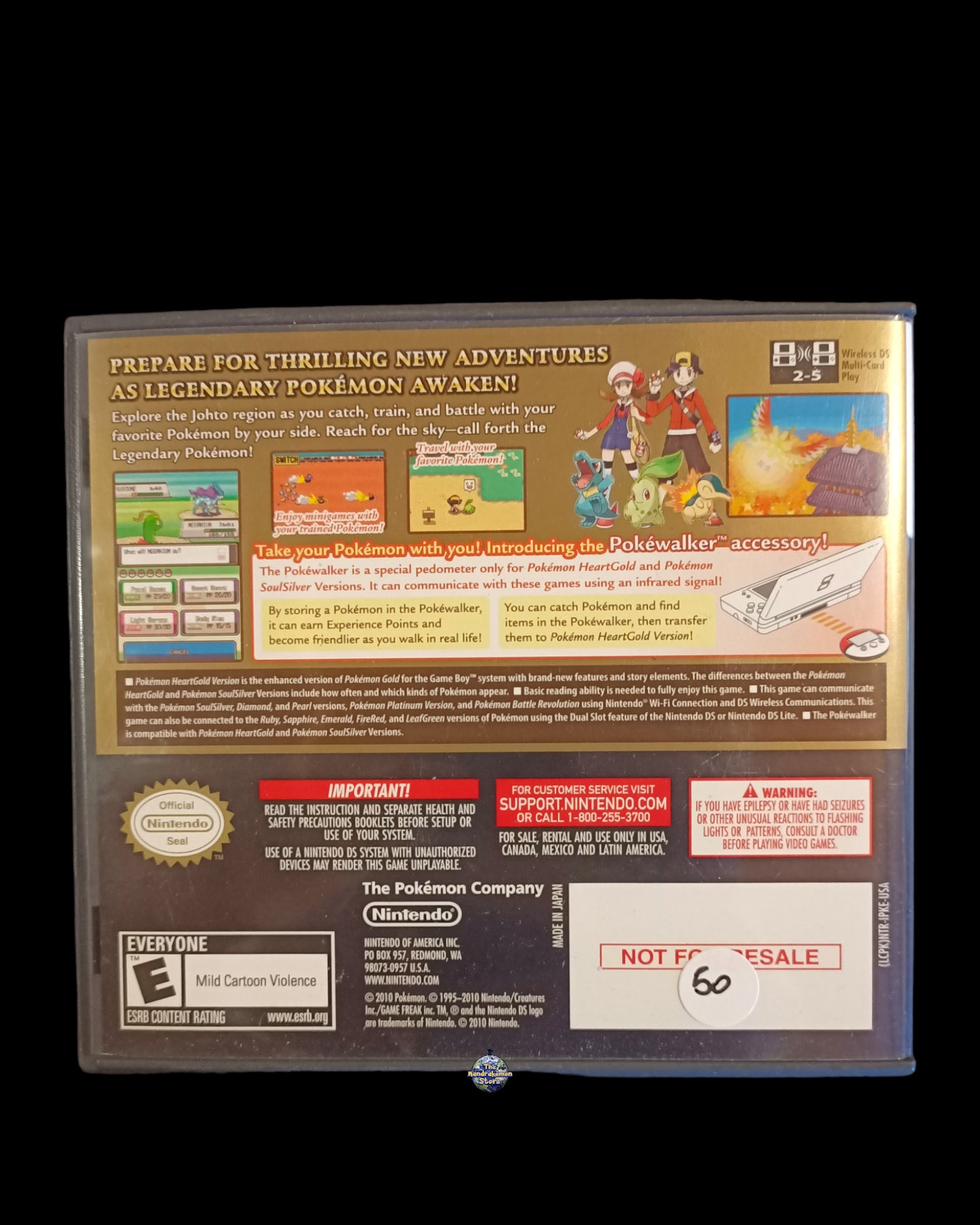Gioco Pokemon Heart Gold Nintendo DS