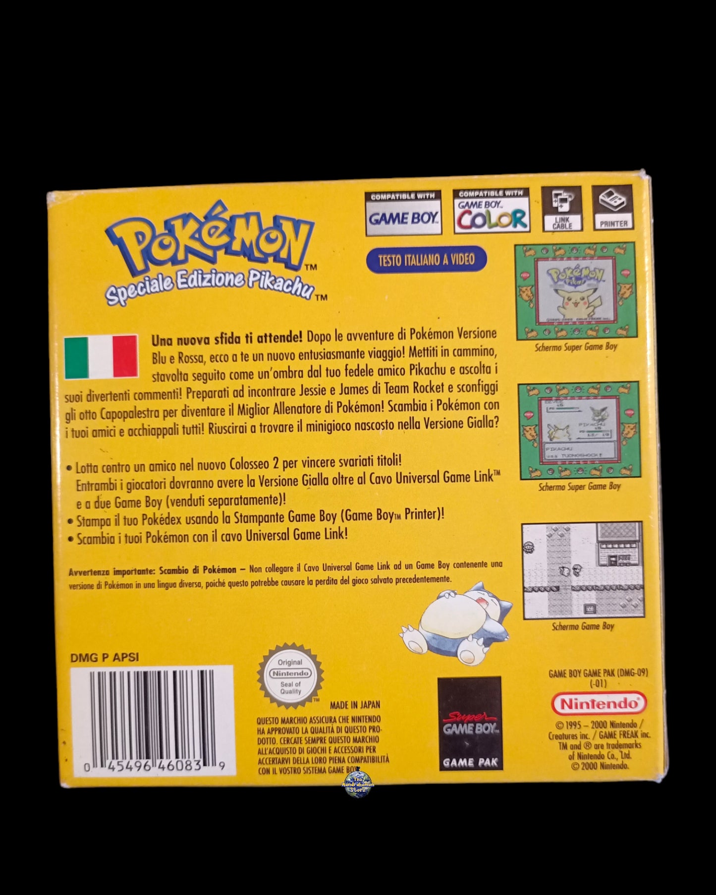 Gioco Pokèmon Giallo Game Boy Color