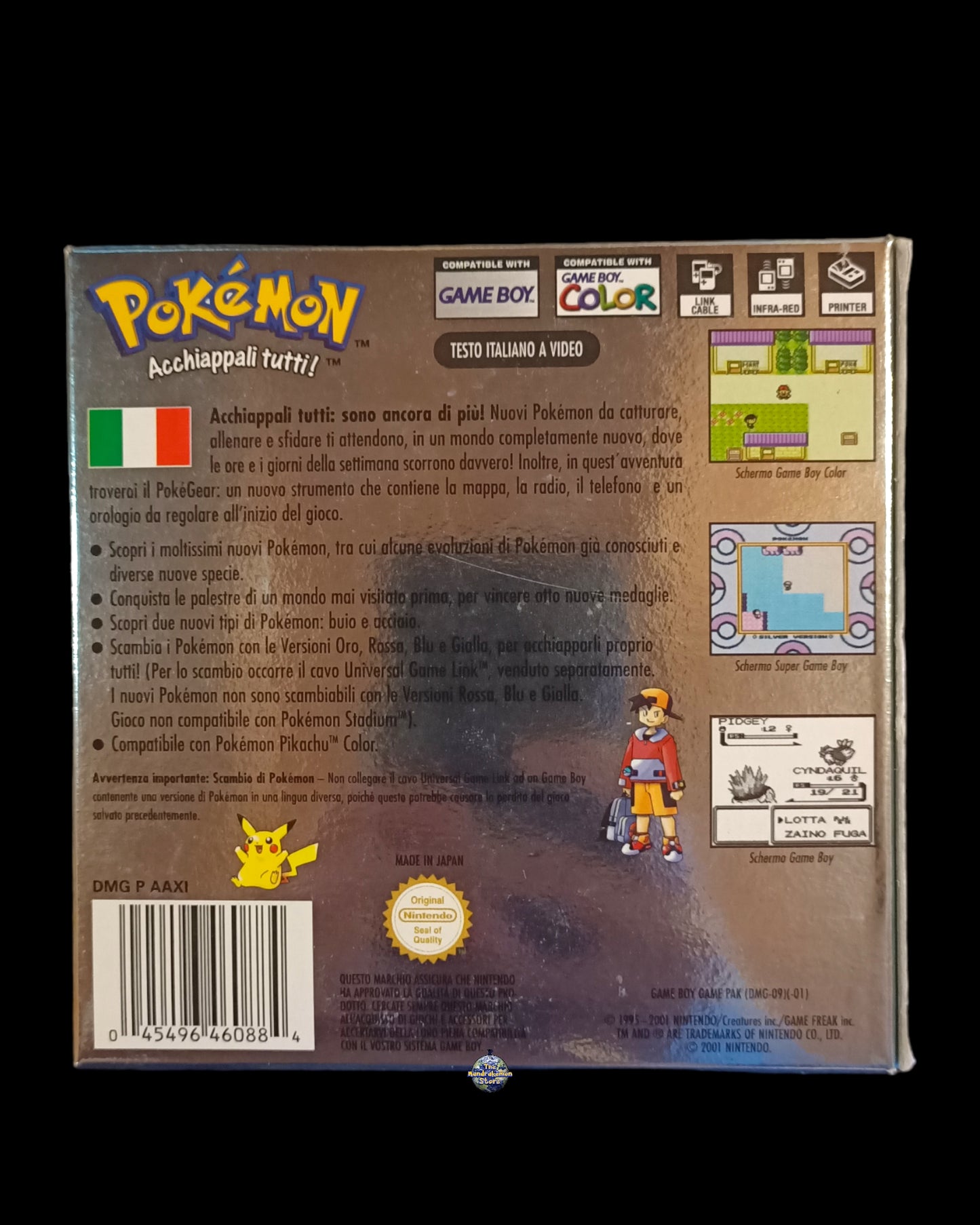 Gioco Pokemon Argento Game Boy Color