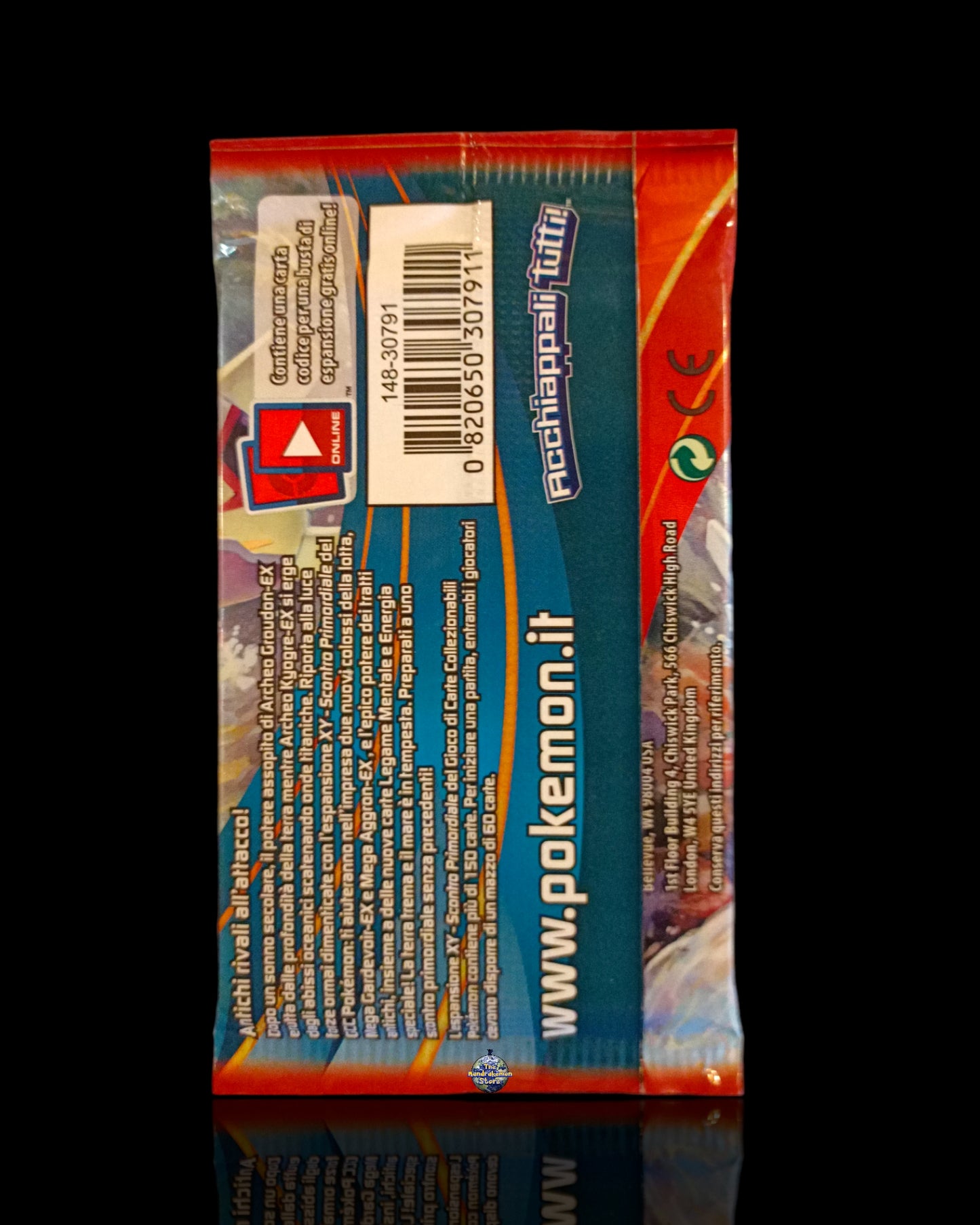 Pack Scontro Primordiale XY (Art Kyogre)