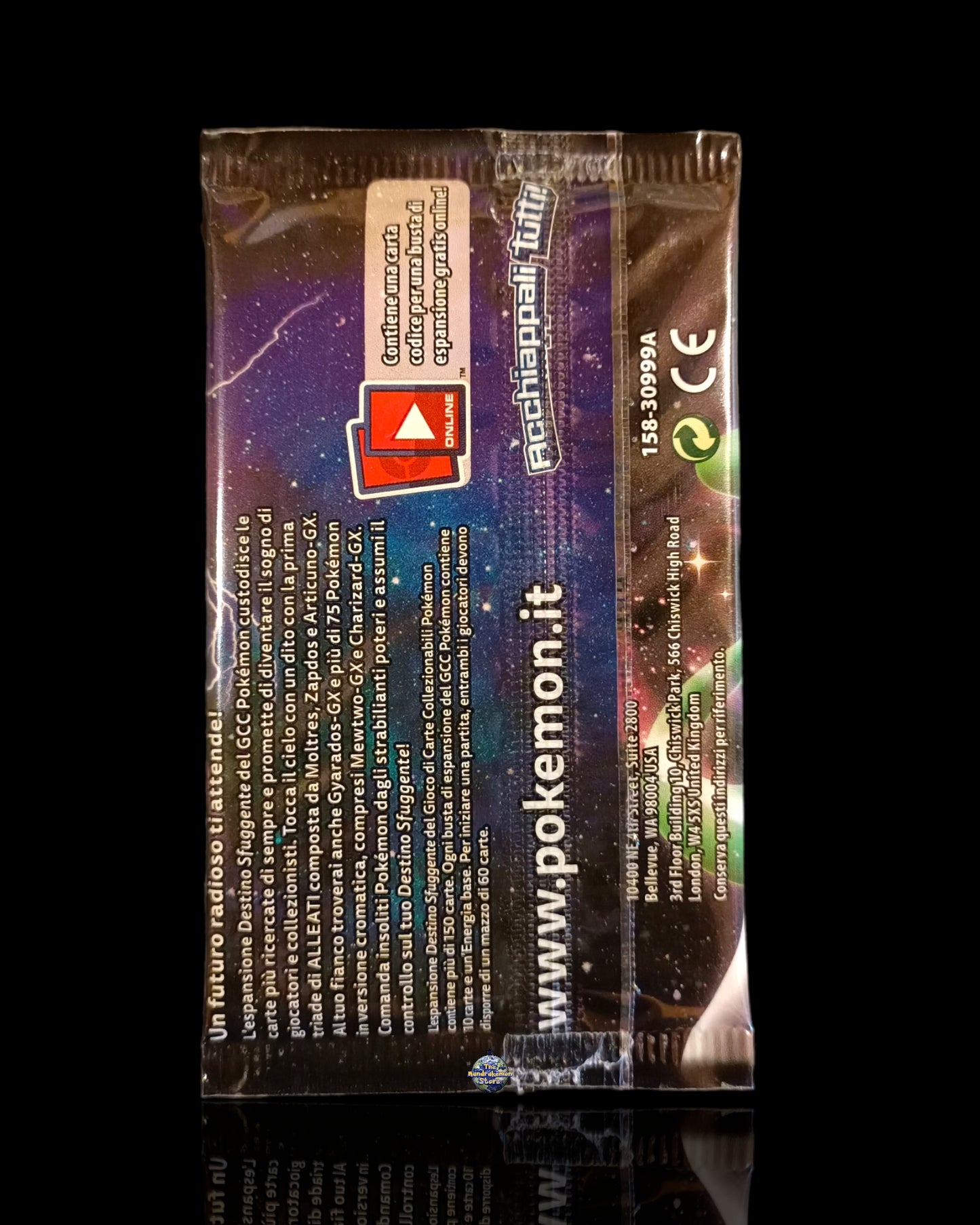 Pack Destino Sfuggente Sole e Luna (Art Mewtwo)