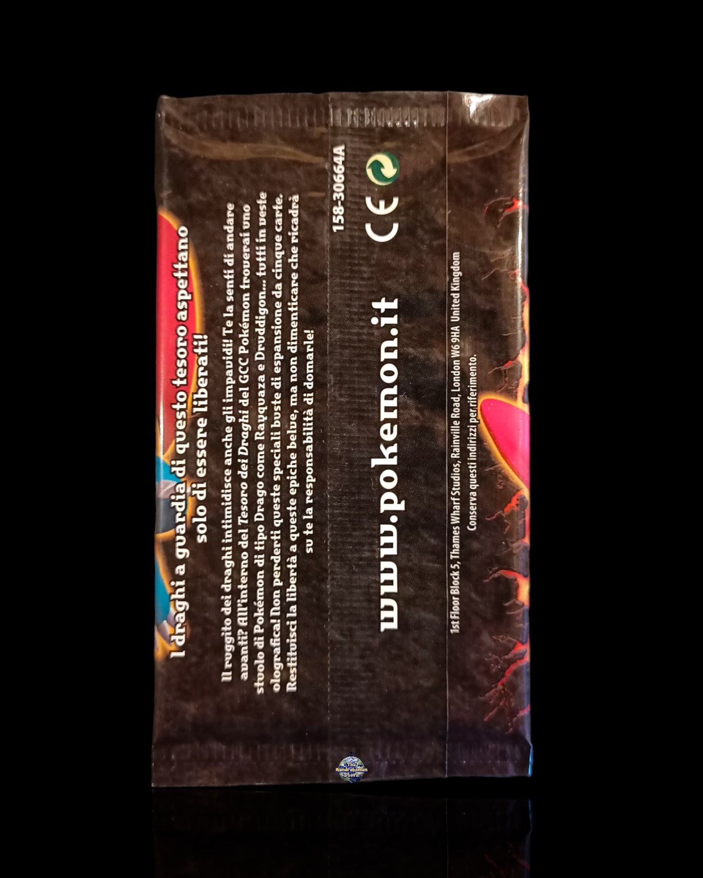 Pack Tesoro dei Draghi Nero e Bianco (Art Salamence)