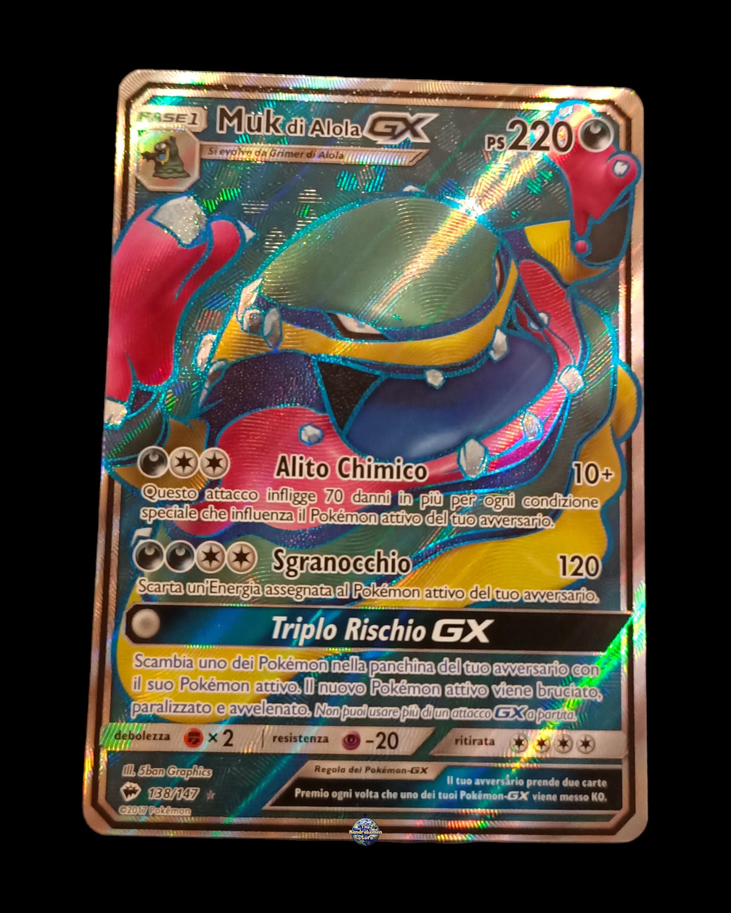 Muk di Alola Gx Full Art
