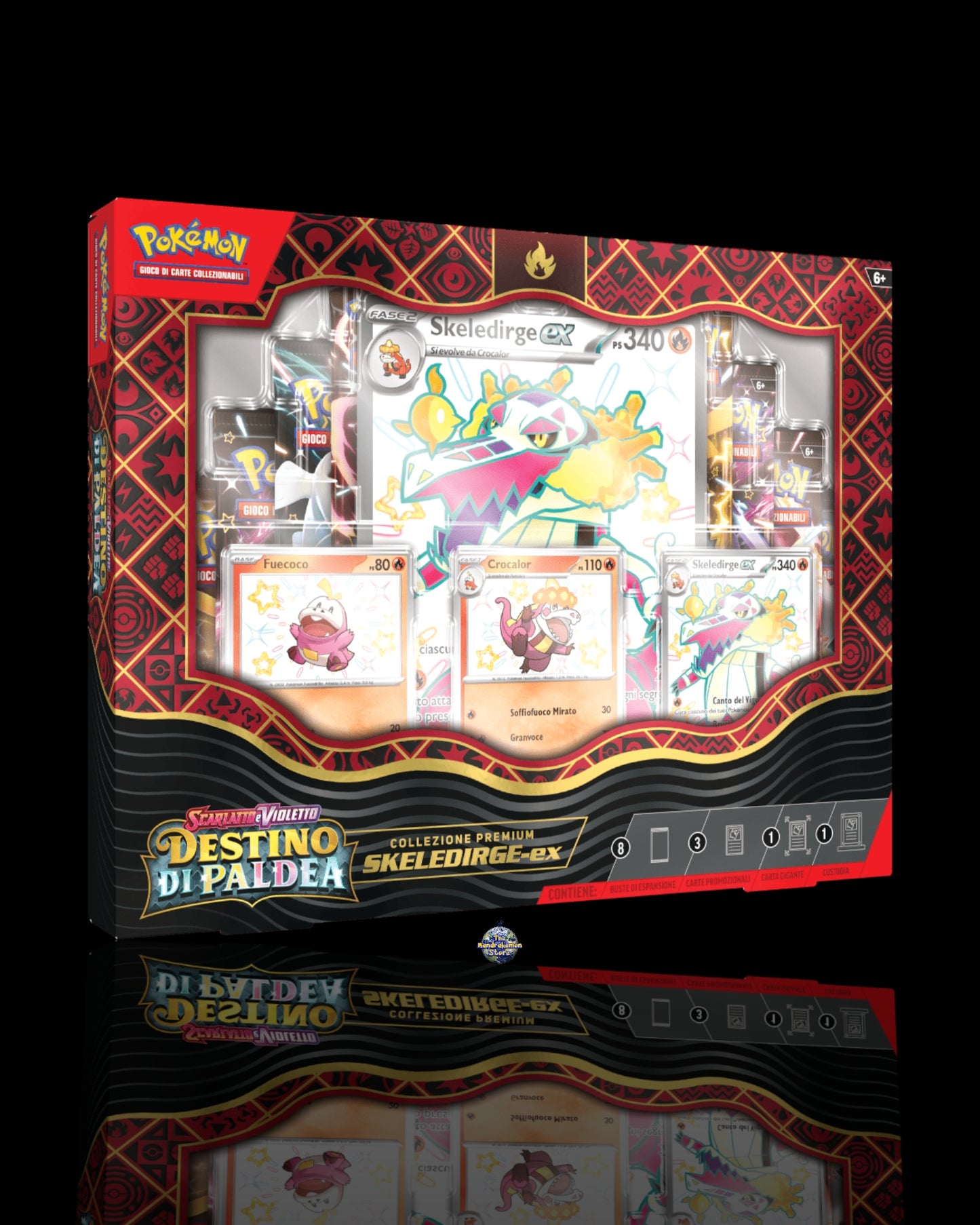 Collezione Premium Skeledirge Ex Destino a Paldea