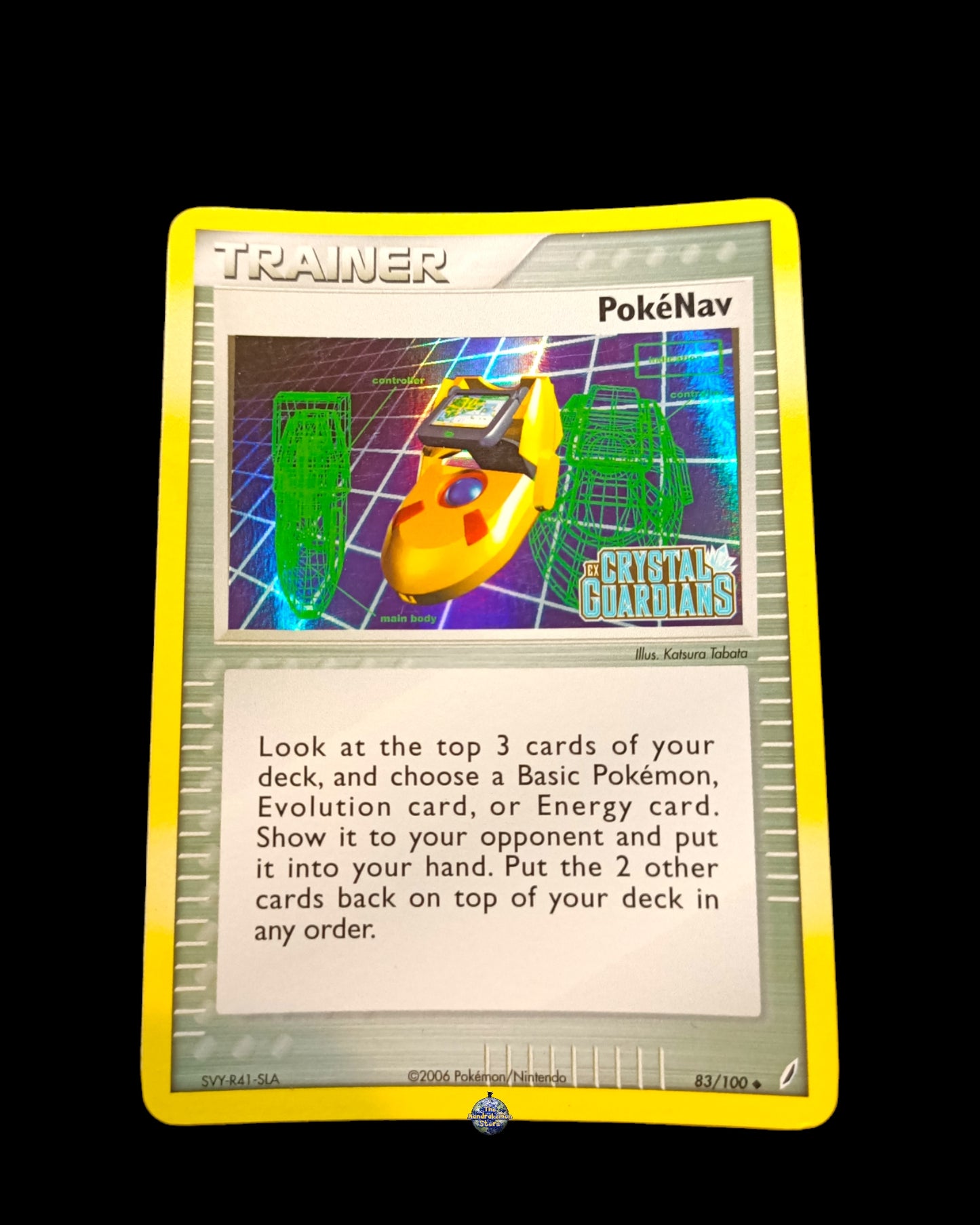 Pokénav Holo Stamped Ex Crystal Guardian
