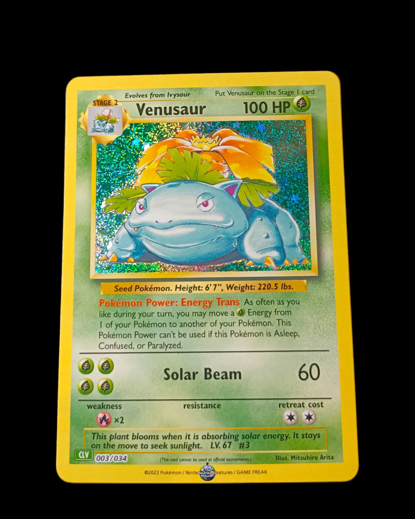 Venusaur Holo CLV