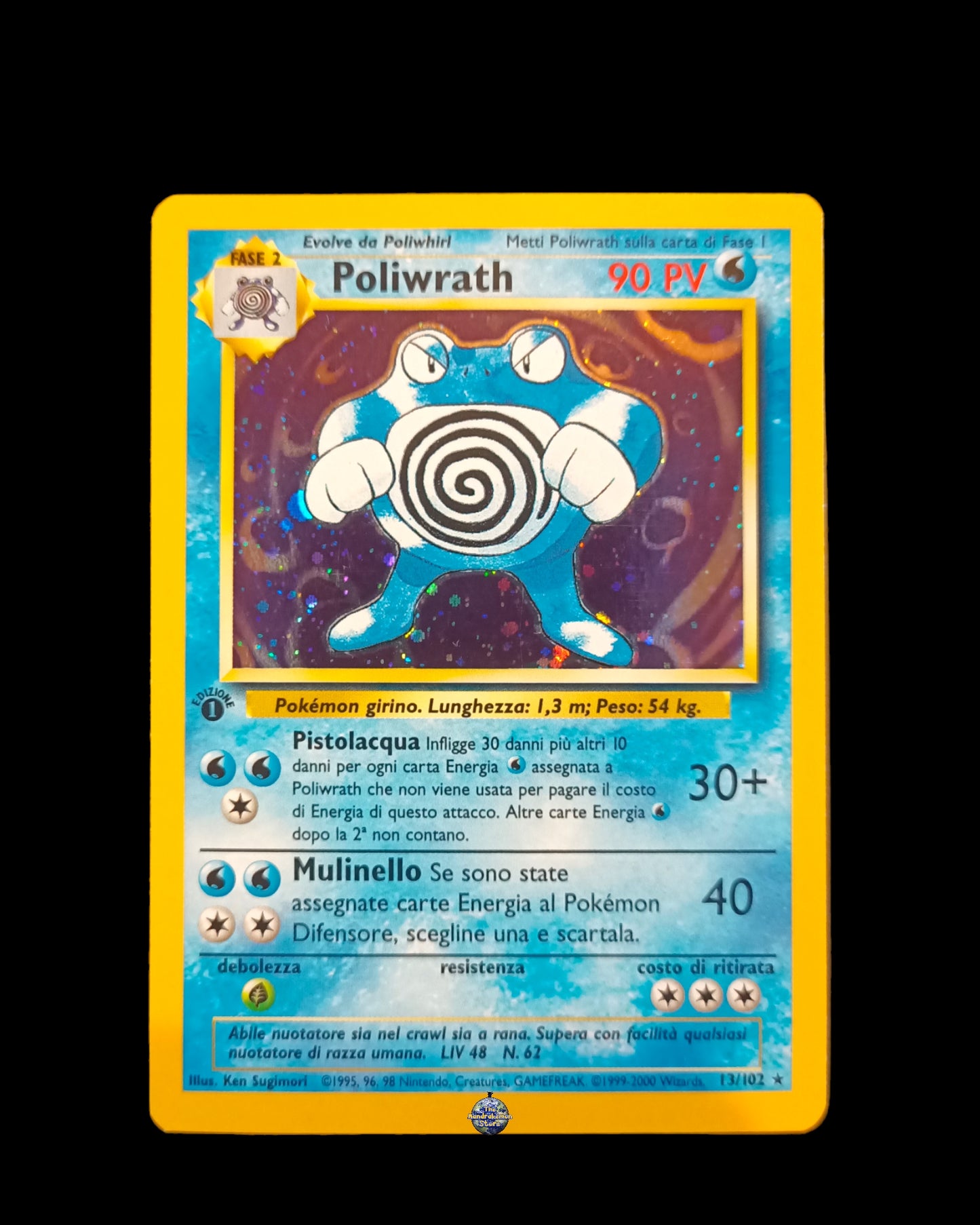 Poliwrath 1ª Edizione Holo Set Base