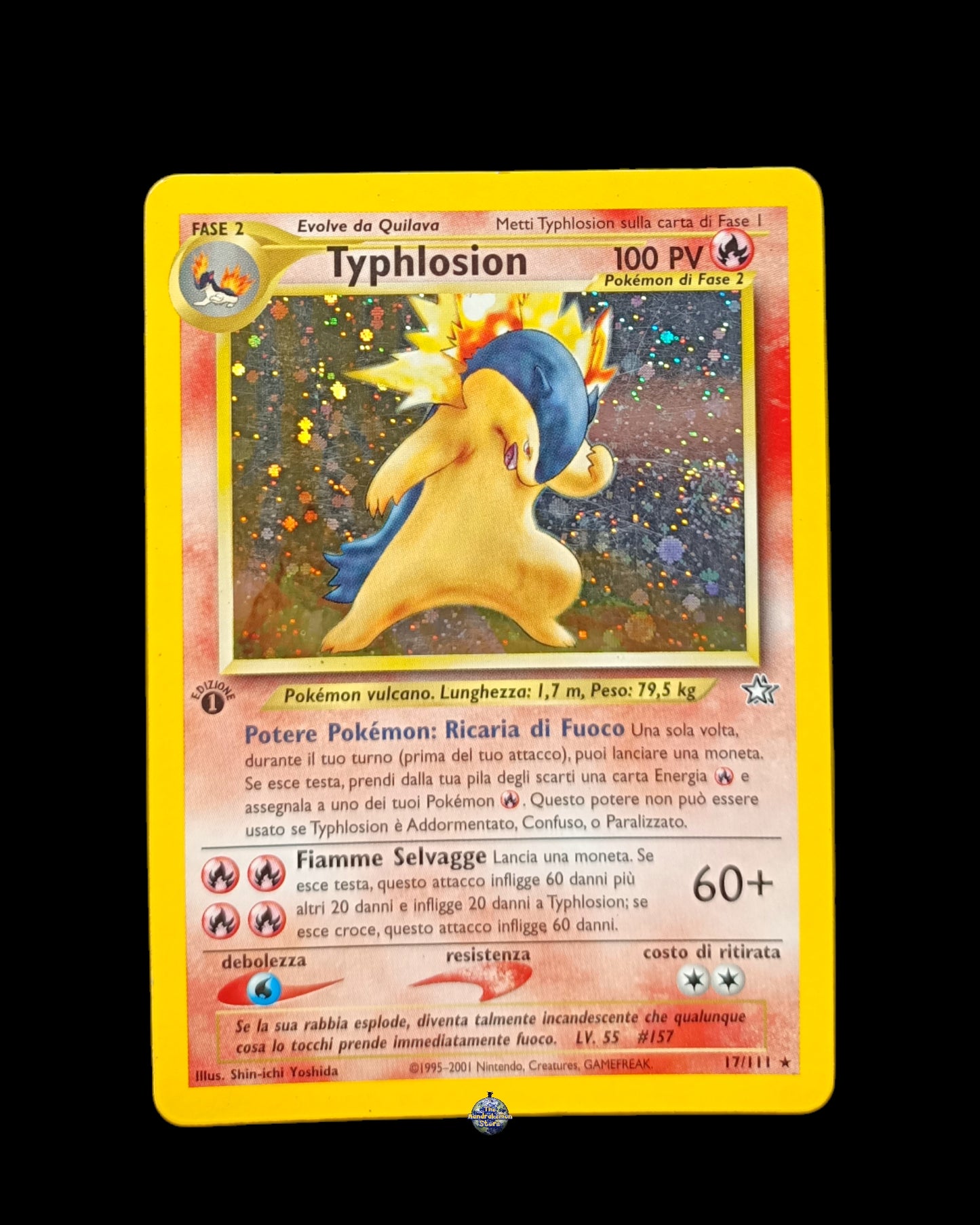 Typhlosion Holo Neo Genesis 1ª edizione