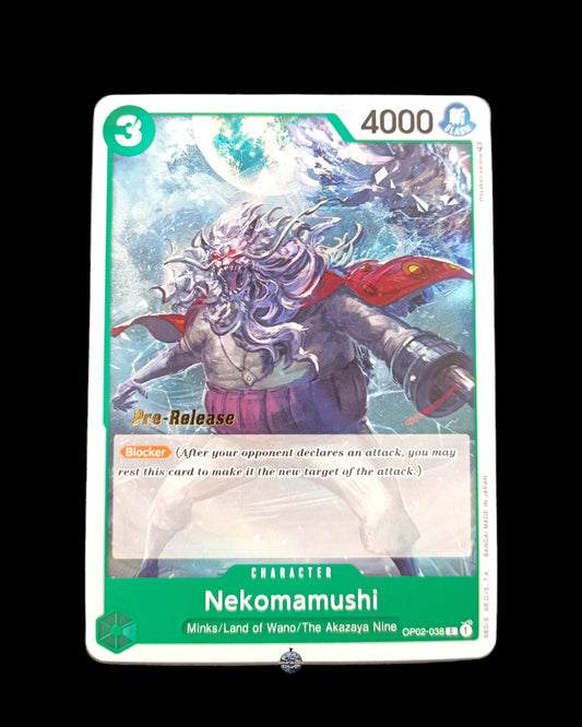 Nekomamushi OP02-038 C Pre-Release