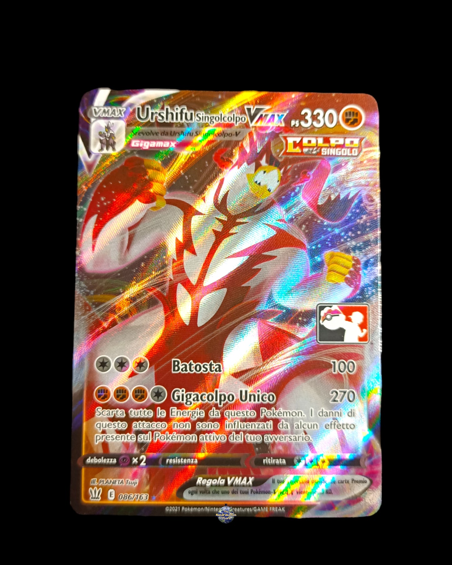 Urshifu Singolcolpo Vmax League Promo