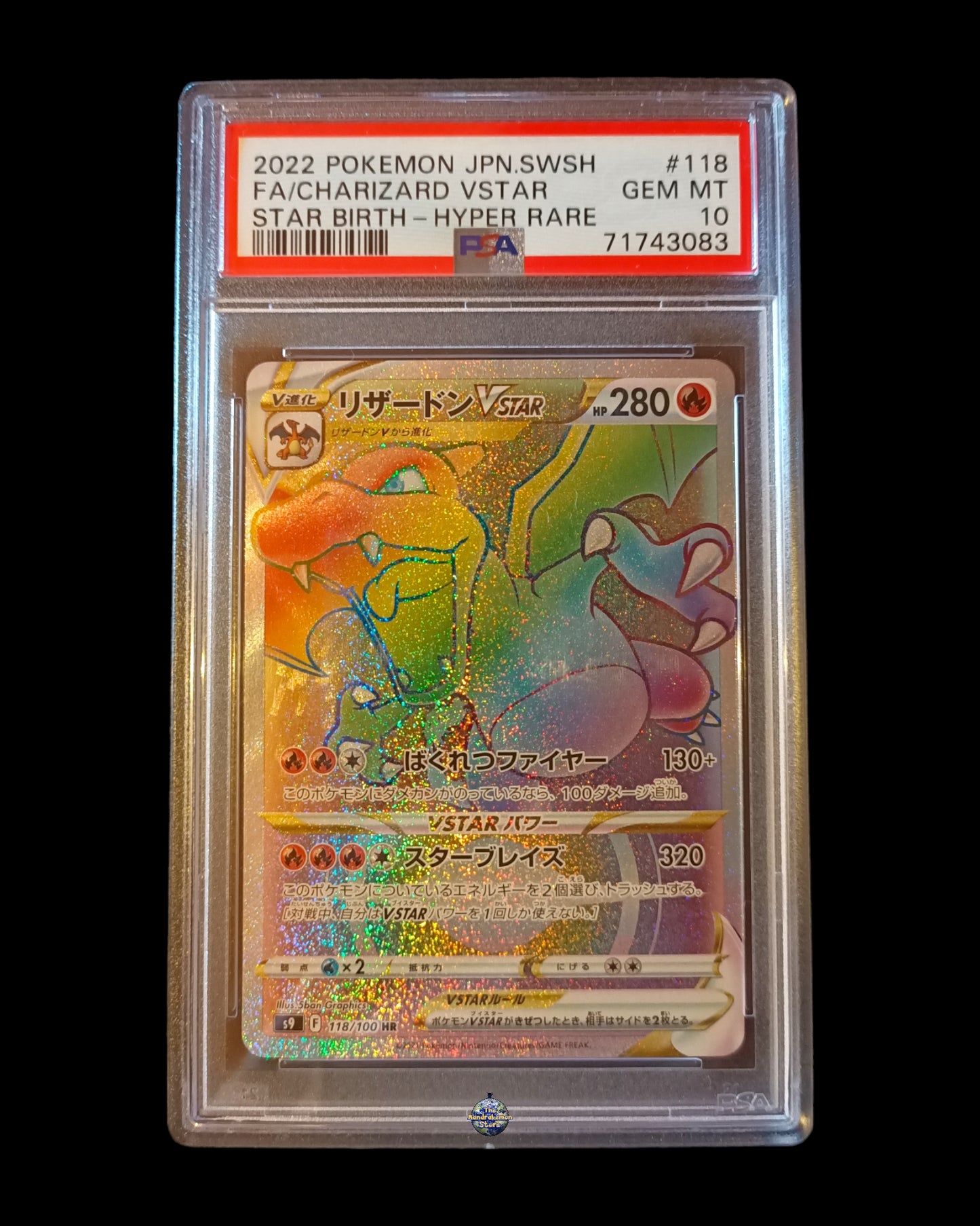 Charizard Vstar Hyper PSA 10