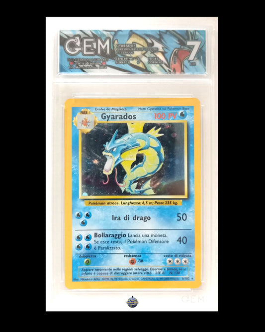 Gyarados Holo Set Base GEM 7