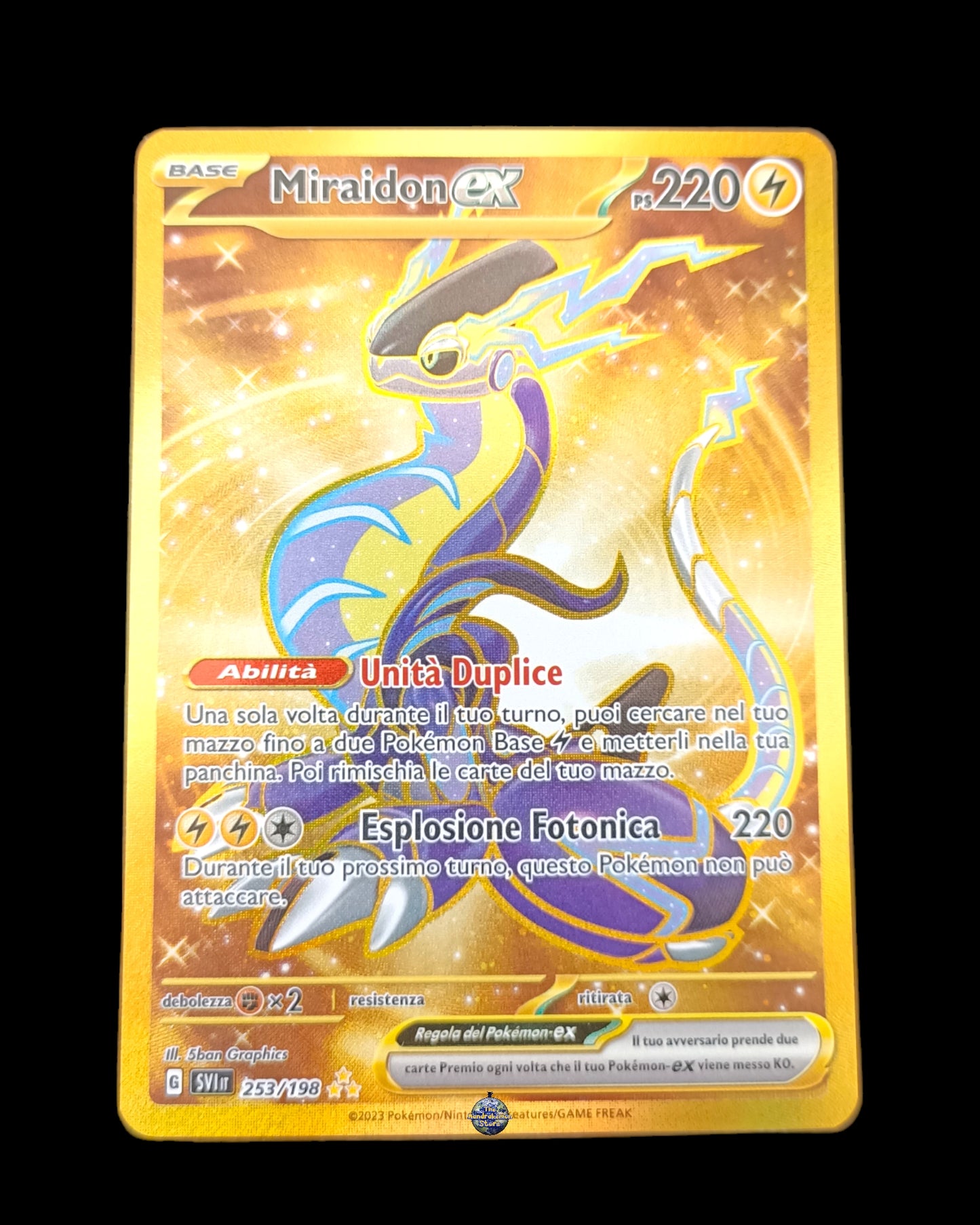 Miraidon Ex Gold