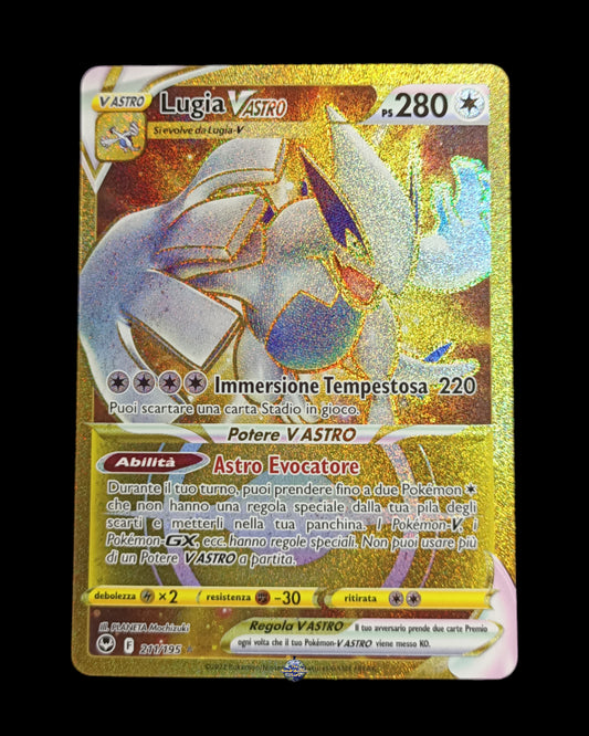 Lugia Vastro Full Art Gold